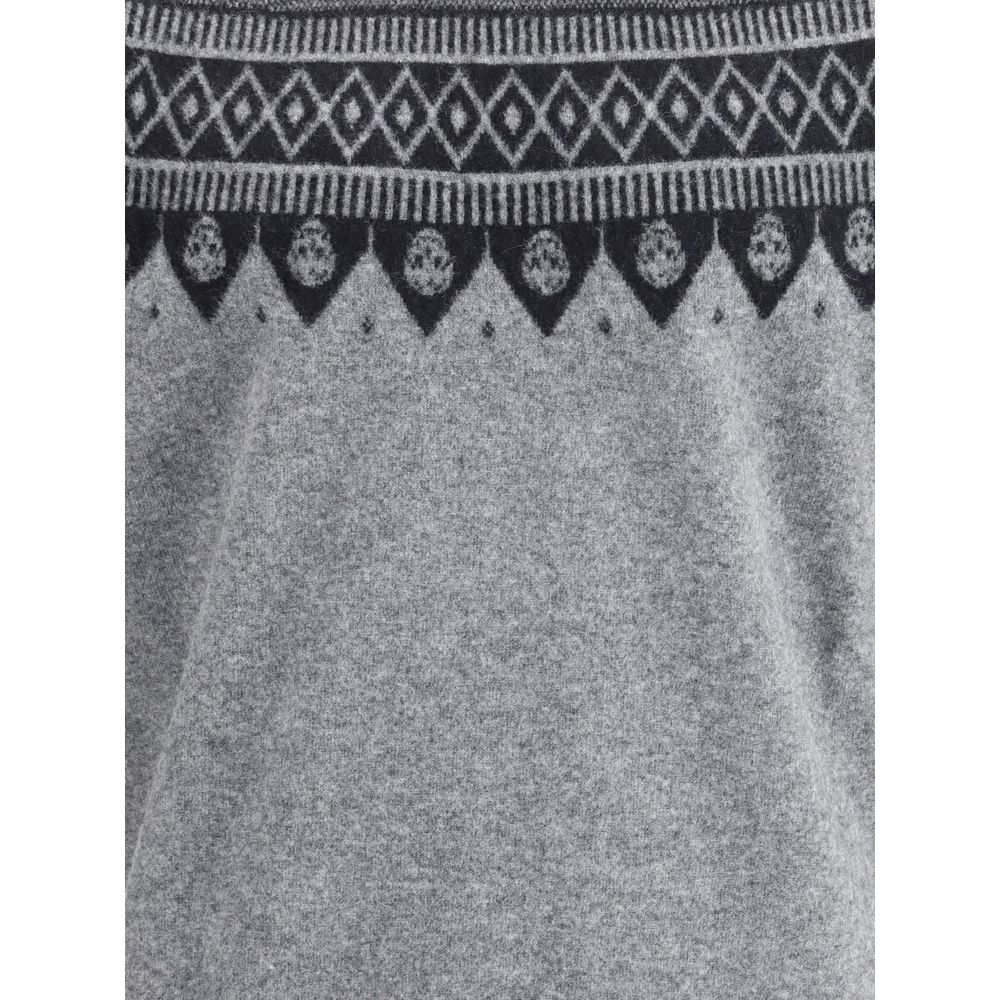 Gray Wool Sweatshirt