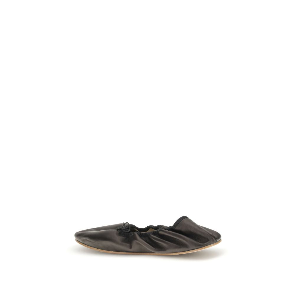 Black Lamb Ovis Aries Aries Ballet Flats