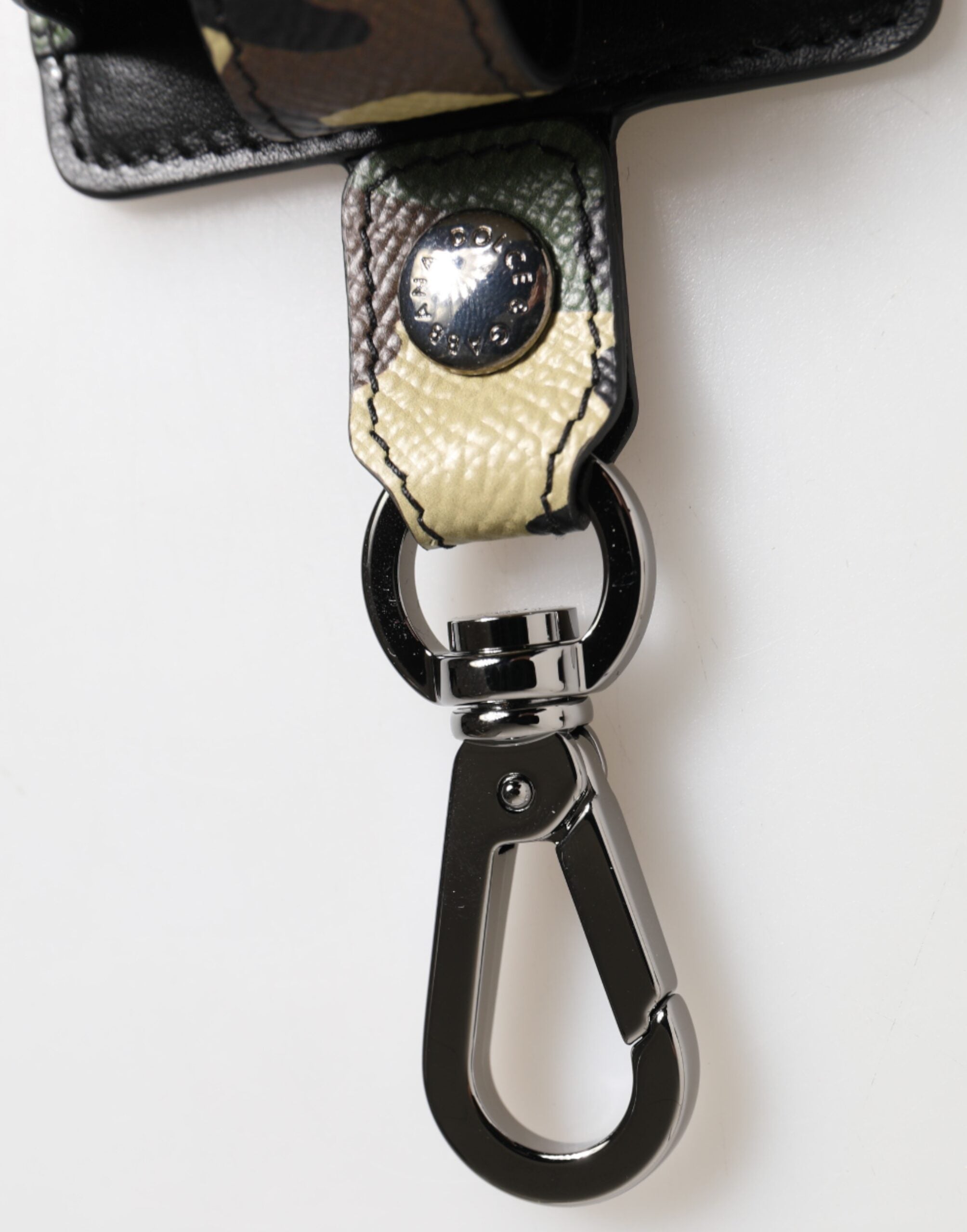 Multicolor Camouflage Leather Metal Accessory Airpods Case