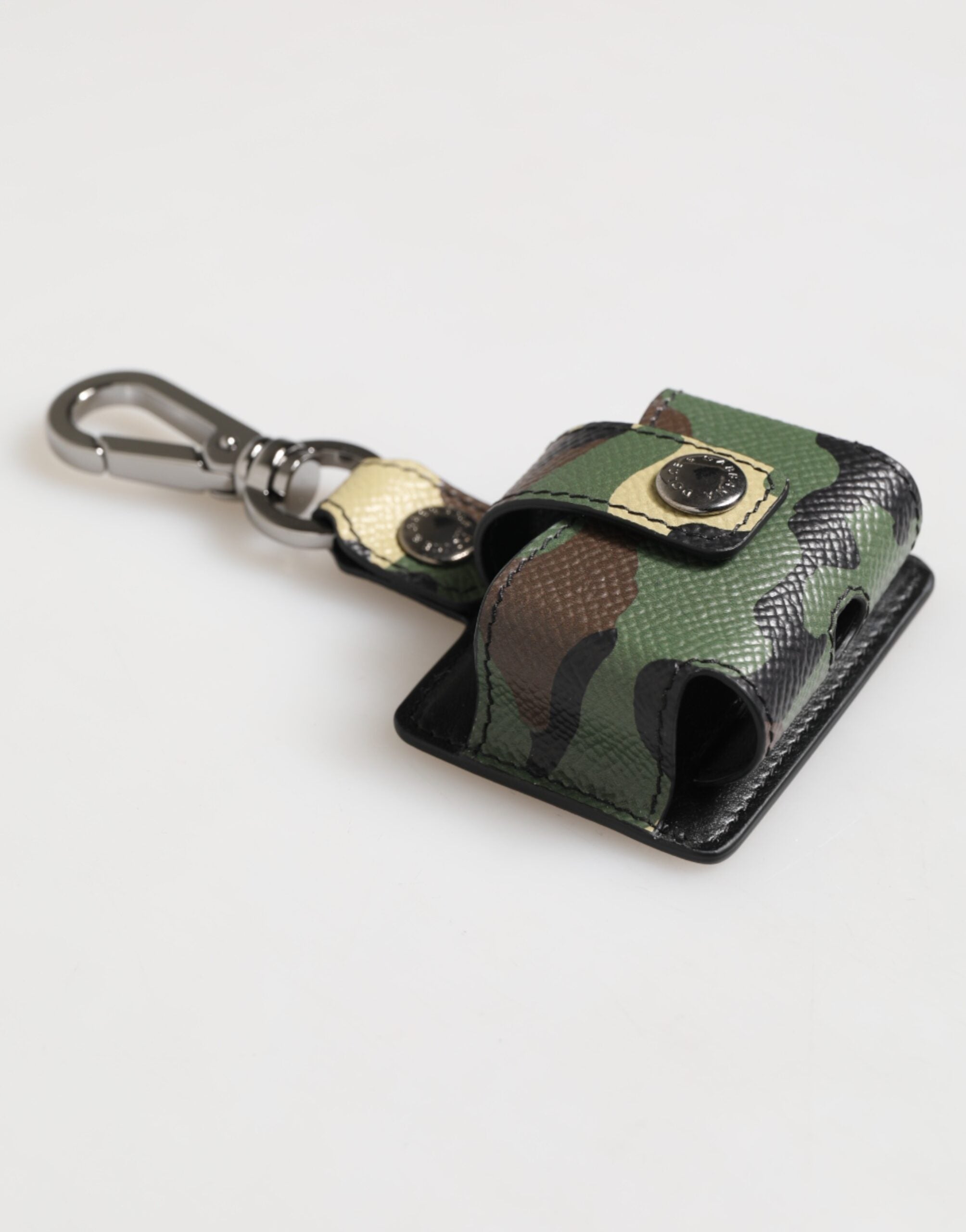 Multicolor Camouflage Leather Metal Accessory Airpods Case