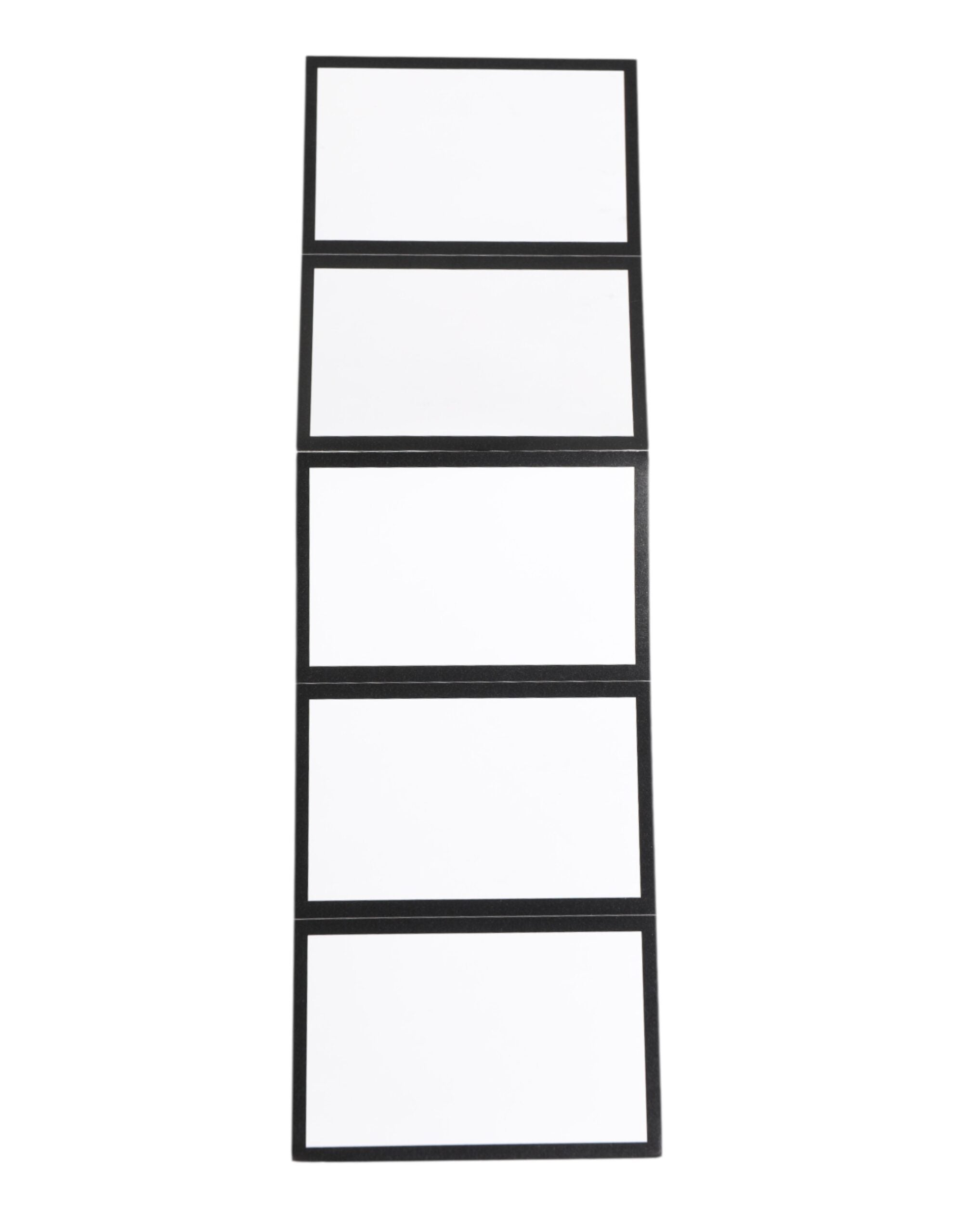 Multicolor Leopard Print Envelope Paper Post Card Holder