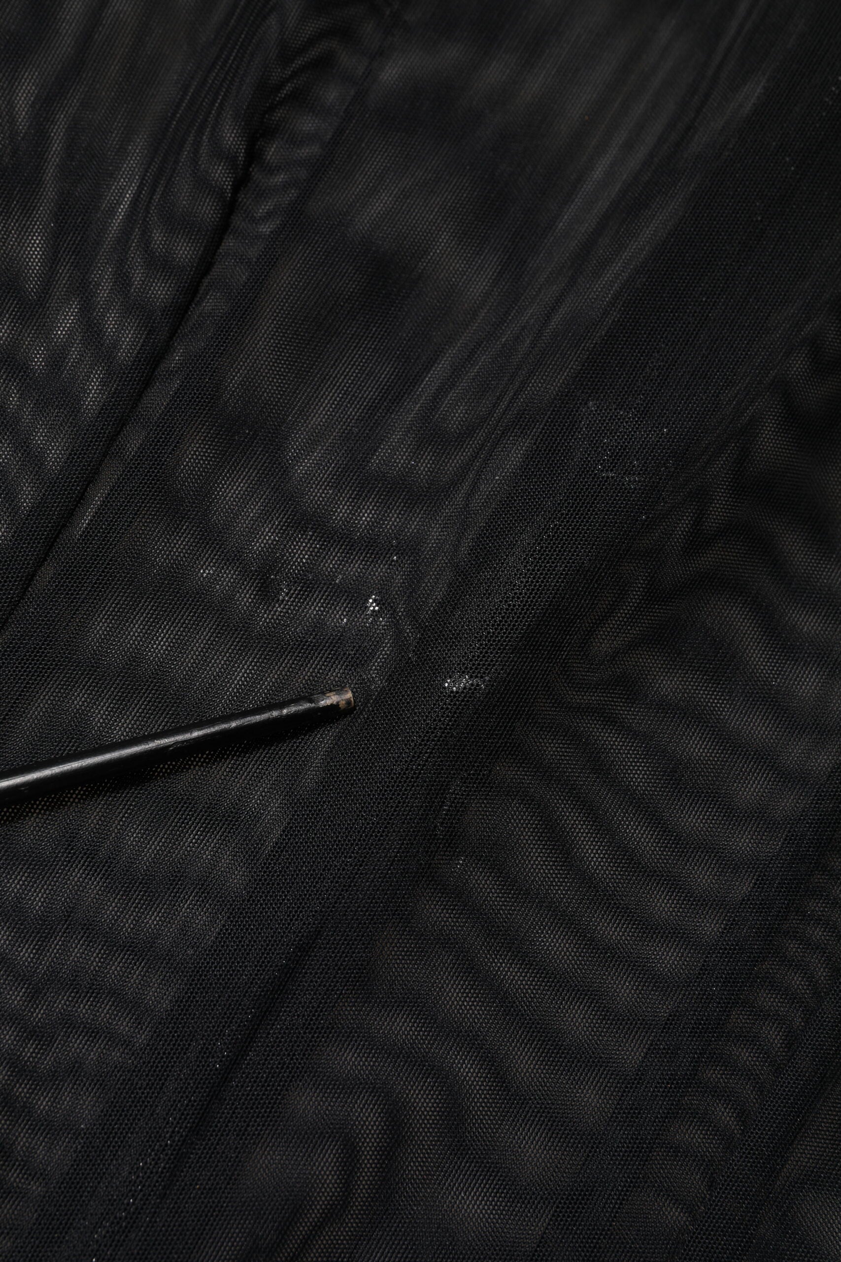 Black Sheer Mesh Long Sleeve Jumpsuit Bodysuit Dress