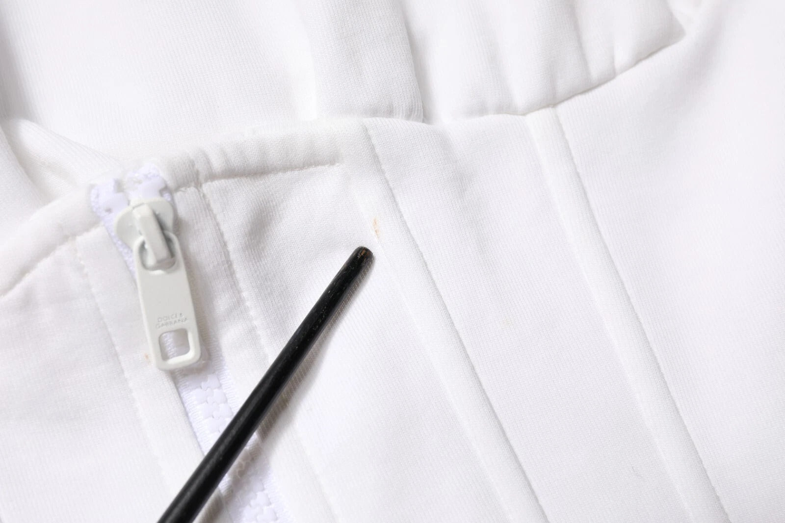 White Corset Stretch Cotton Top T-shirt