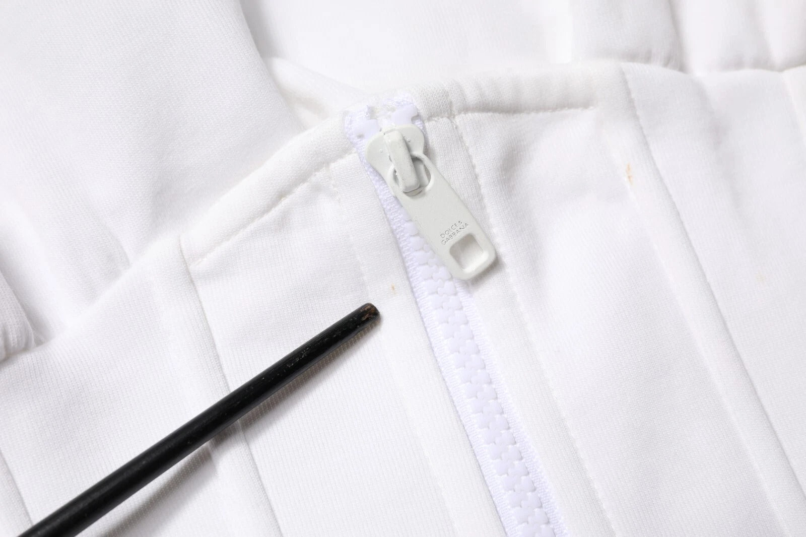 White Corset Stretch Cotton Top T-shirt