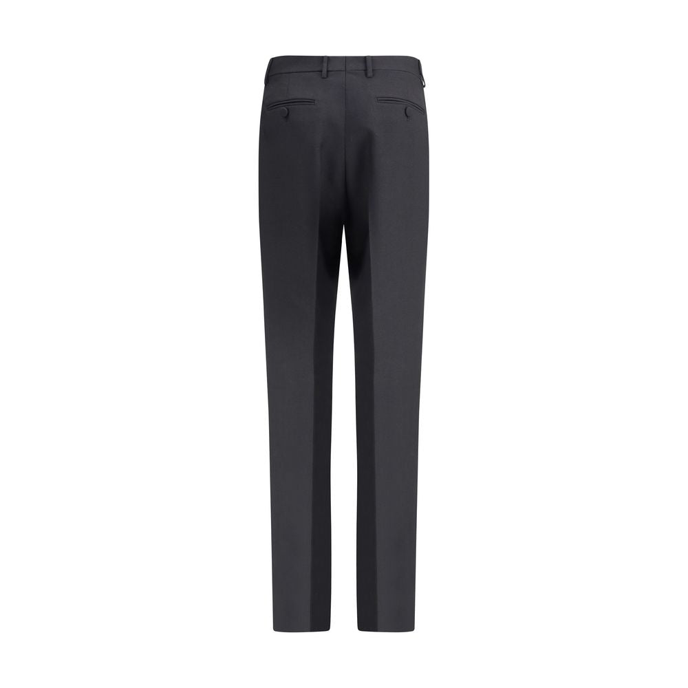 Black Wool Pants