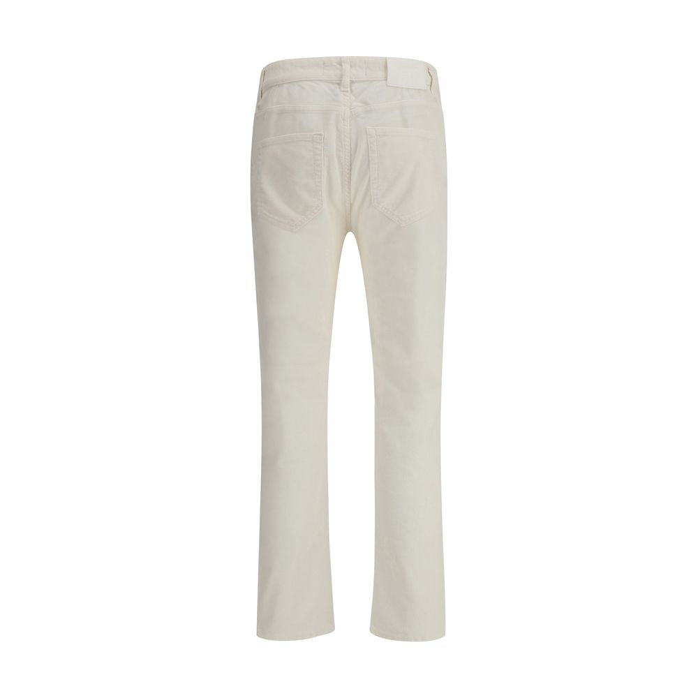 White Cotton Pants