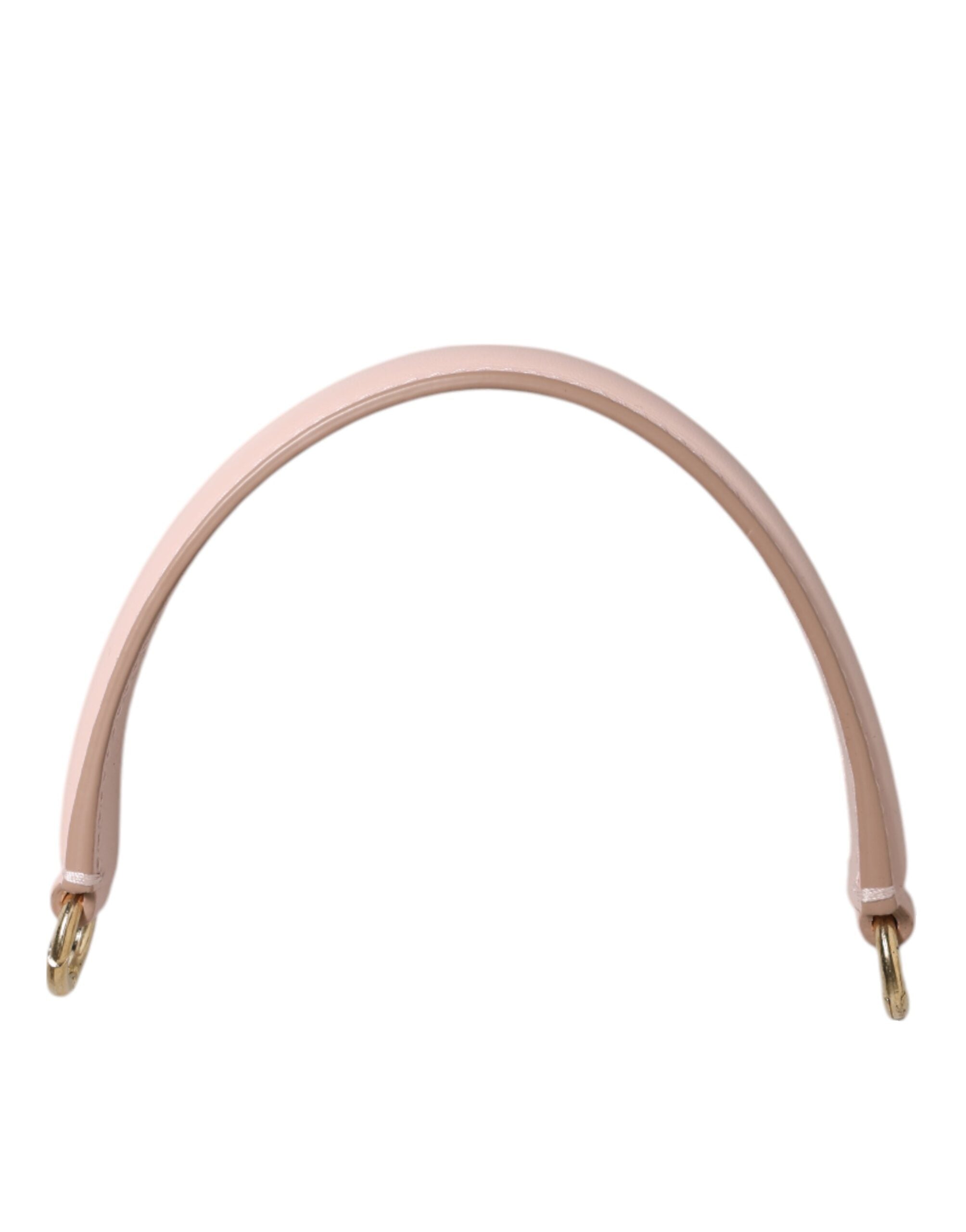 Strap Pink Leather Gold Tone Big Bag Handle Shoulder Strap