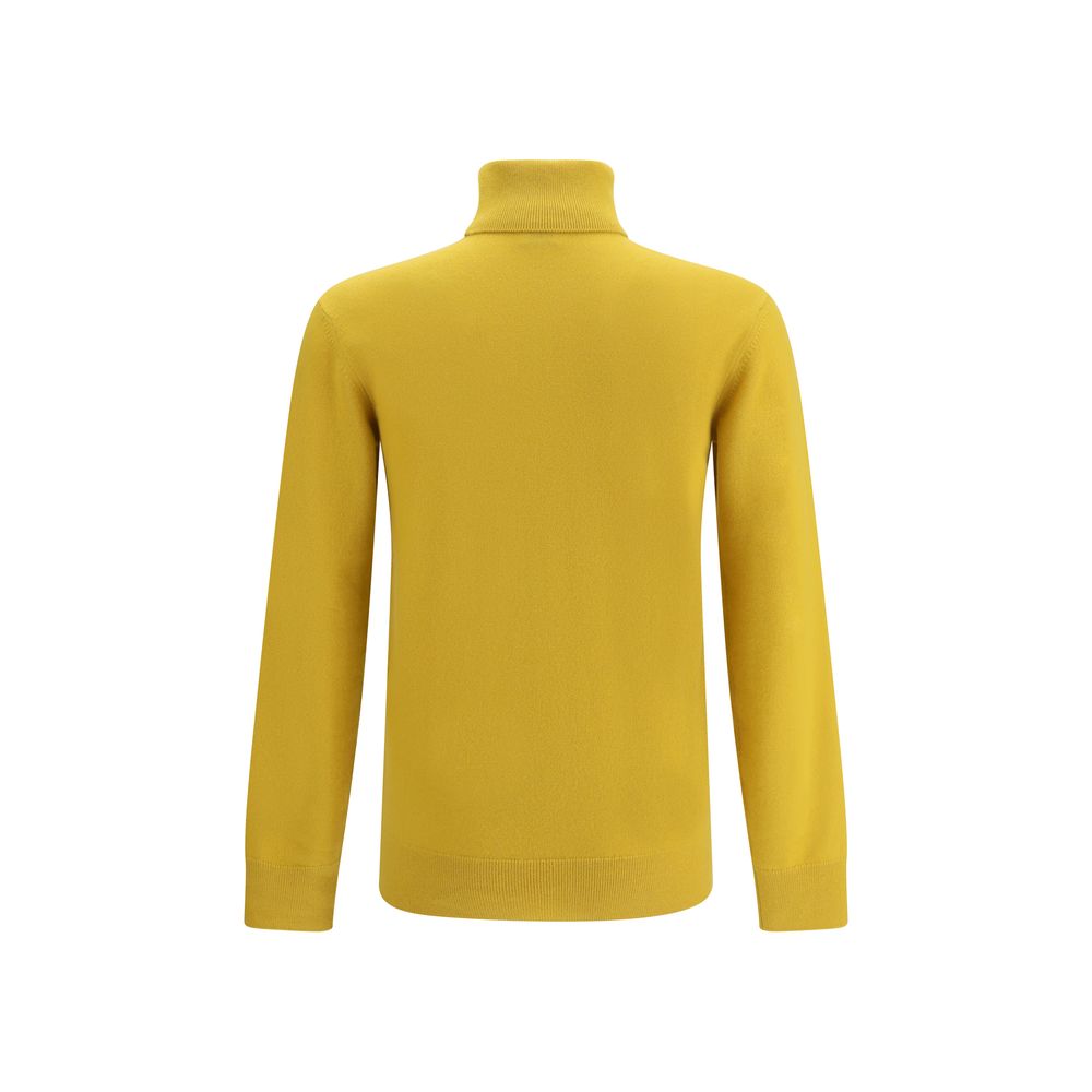 Yellow Cashmere Turtleneck