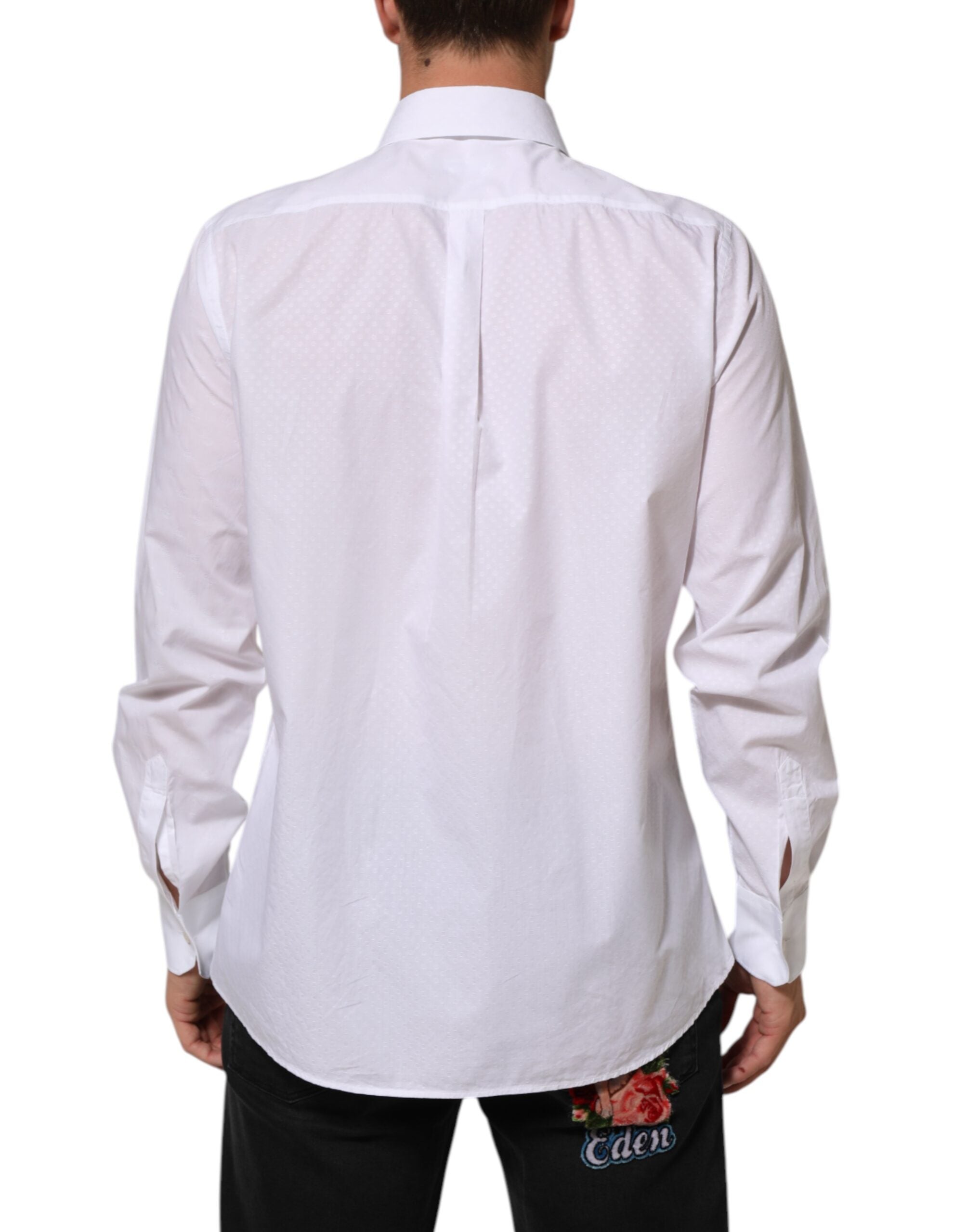 White Cotton MARTINI Bib Formal Dress Shirt