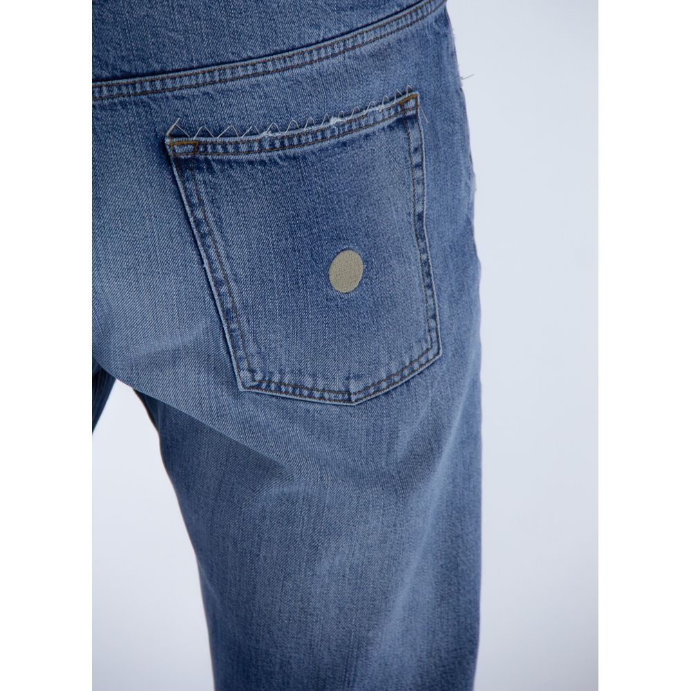 Blue Cotton Men Jeans