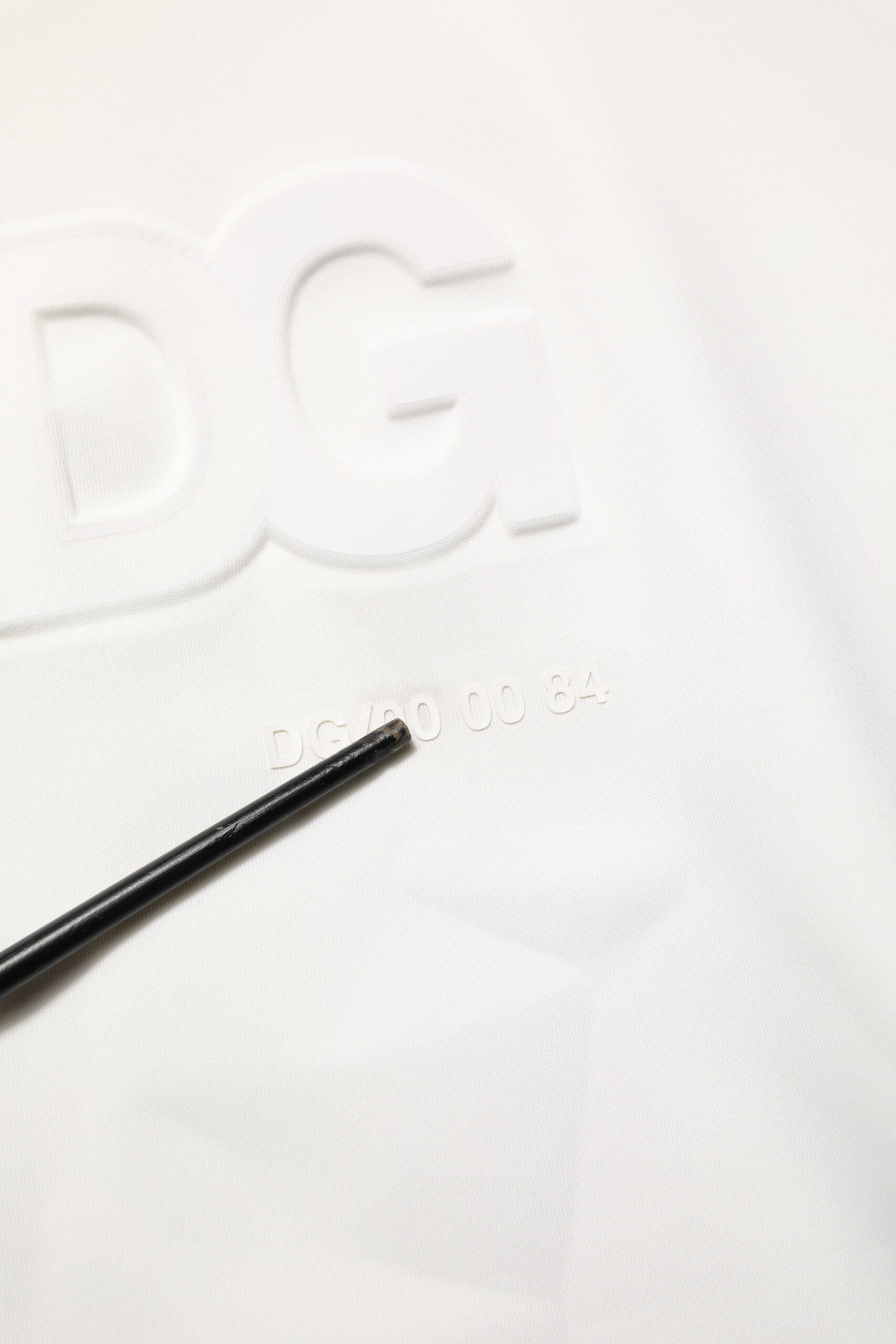 White Logo Hooded Men Sweatshirt Sweater