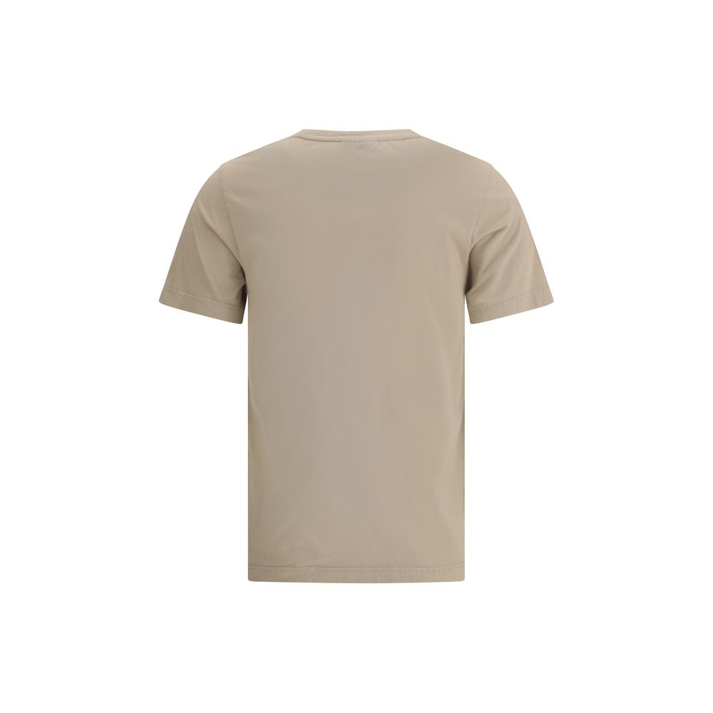 Beige Cotton T-Shirt