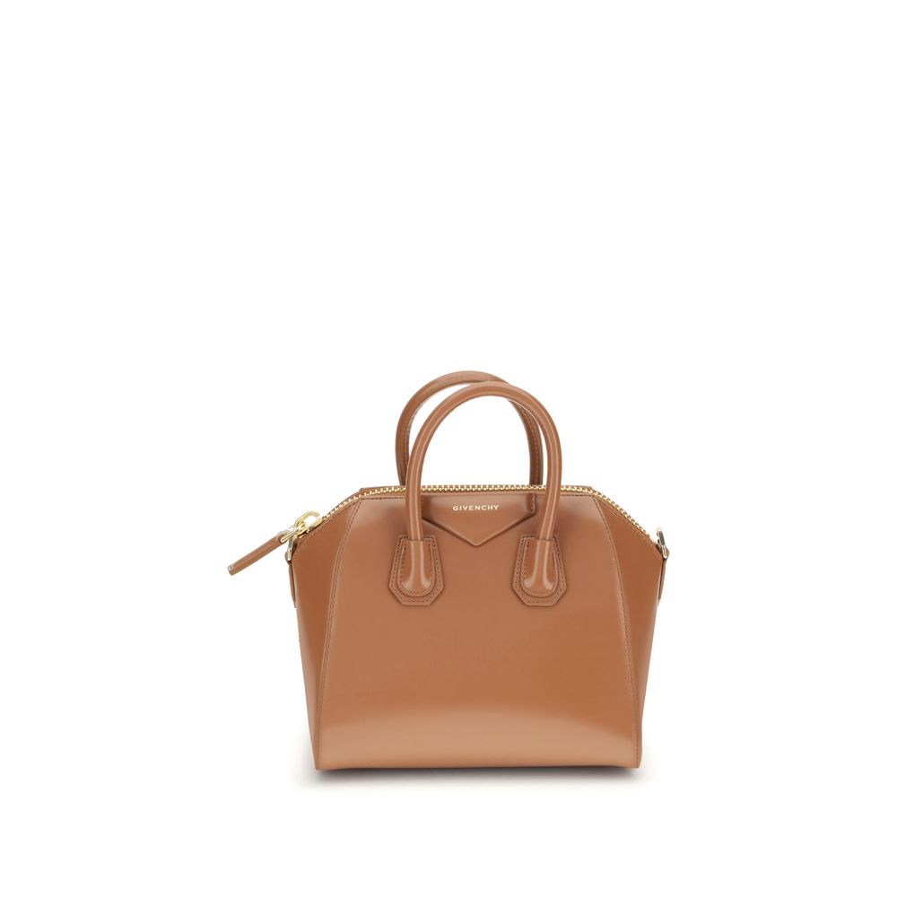 Brown Calf Leather Bos Taurus Handbag