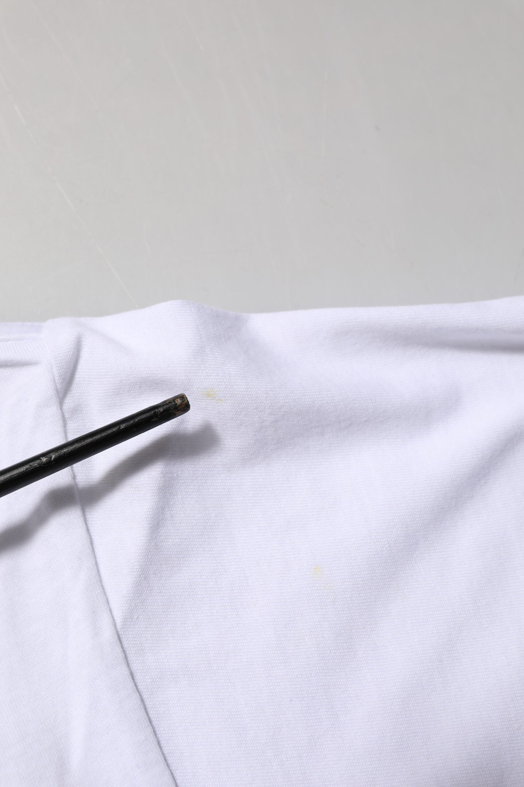 White Graphic Print Cotton CrewNeck T-shirt