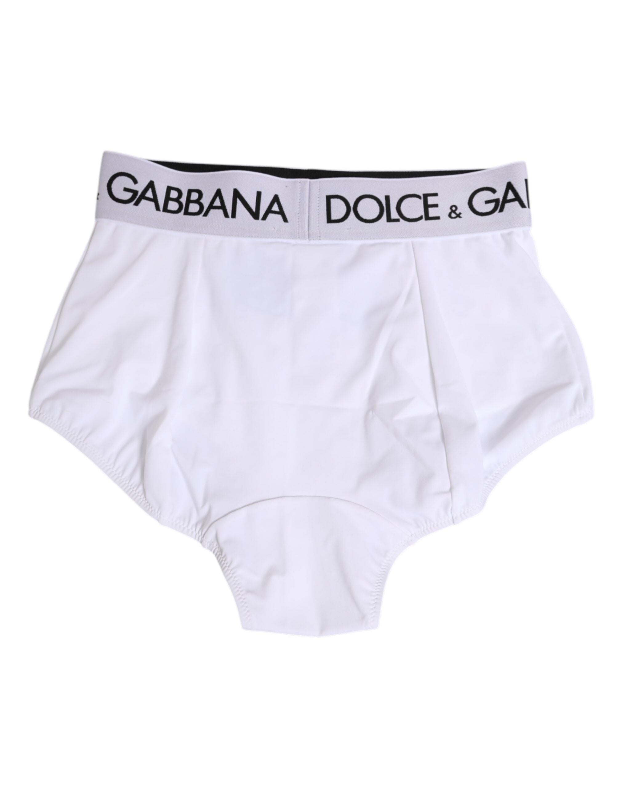 White Nylon Logo Waistband Coulotte Underwear