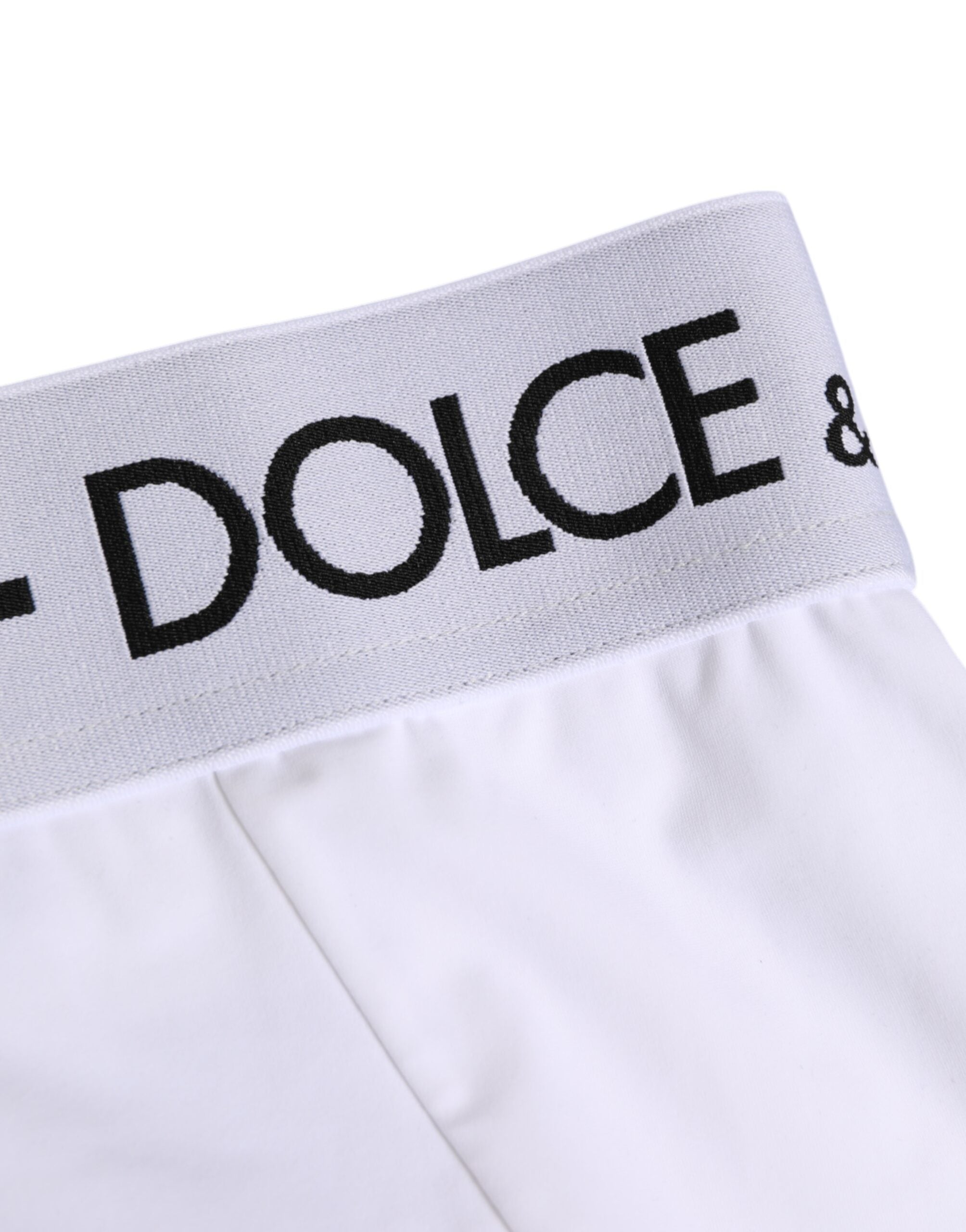 White Nylon Logo Waistband Panty Underwear