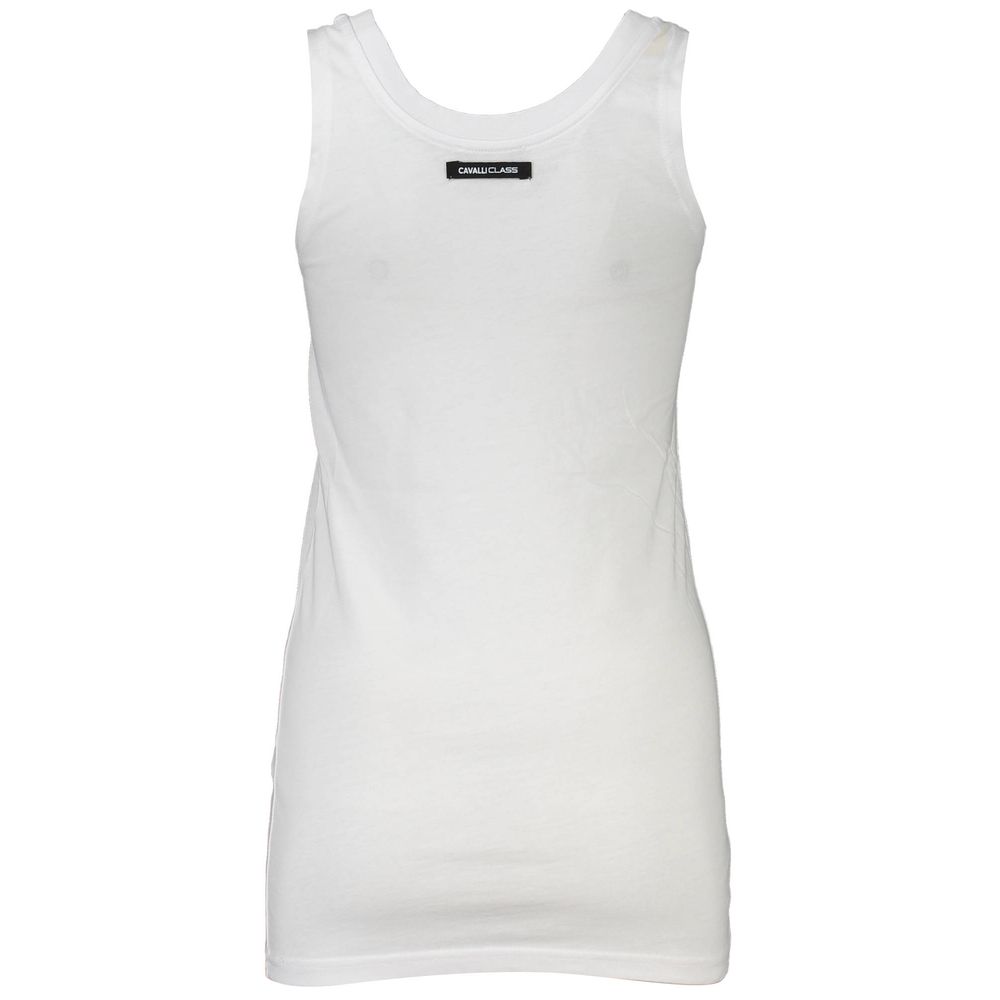 White Cotton Tank Top