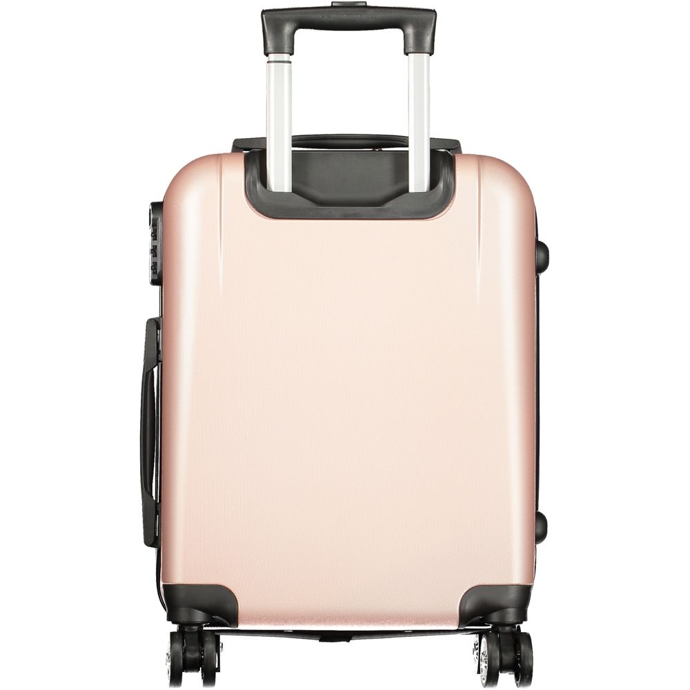 Pink Polyethylene Luggage And Travel