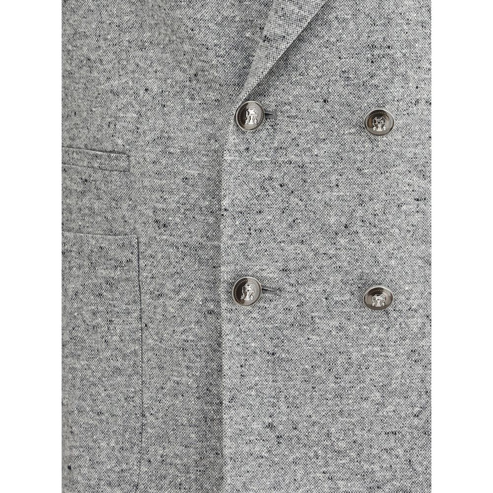 Gray Wool Blazer