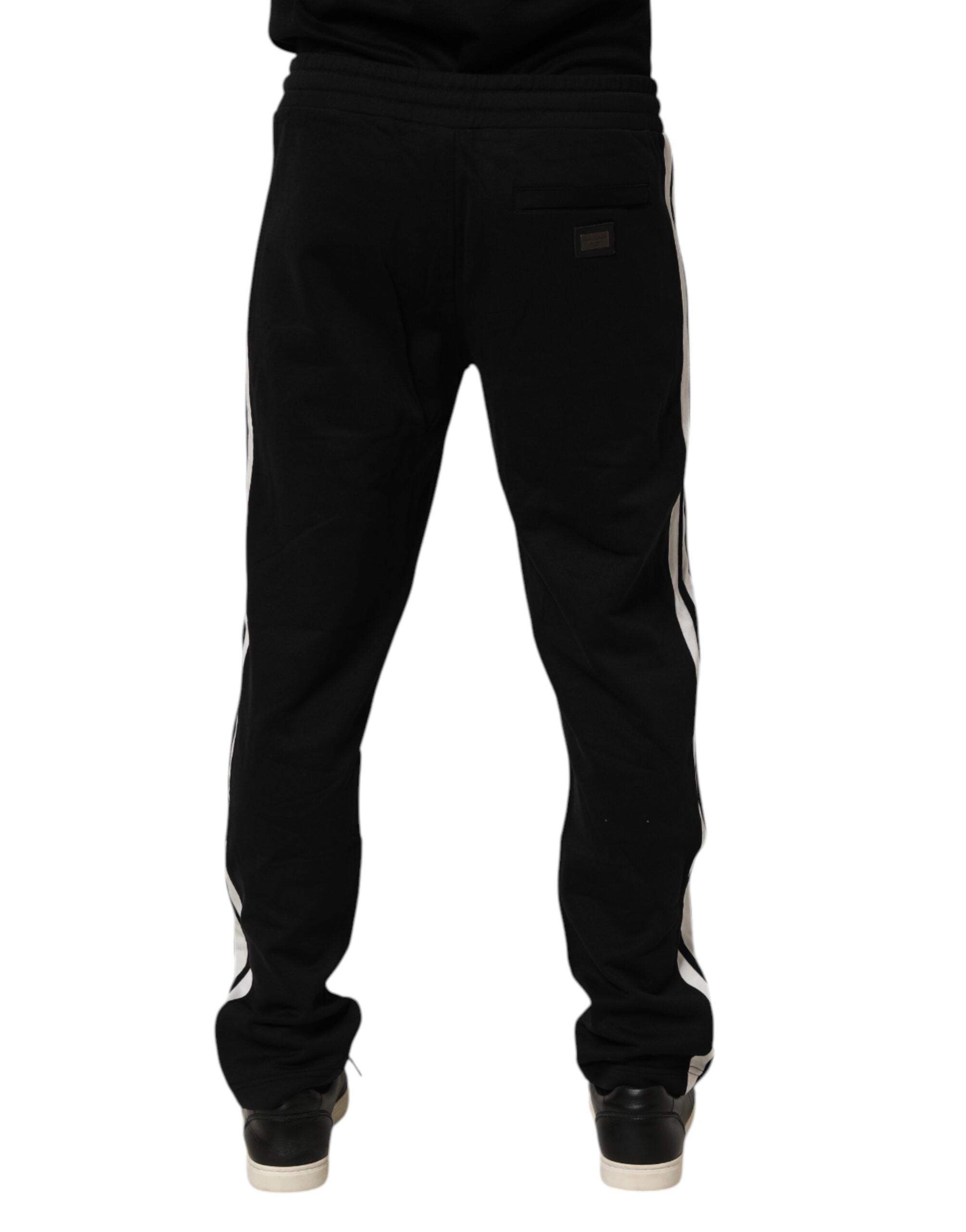 Black Cotton Jogger Sweatpants Trouser Pants