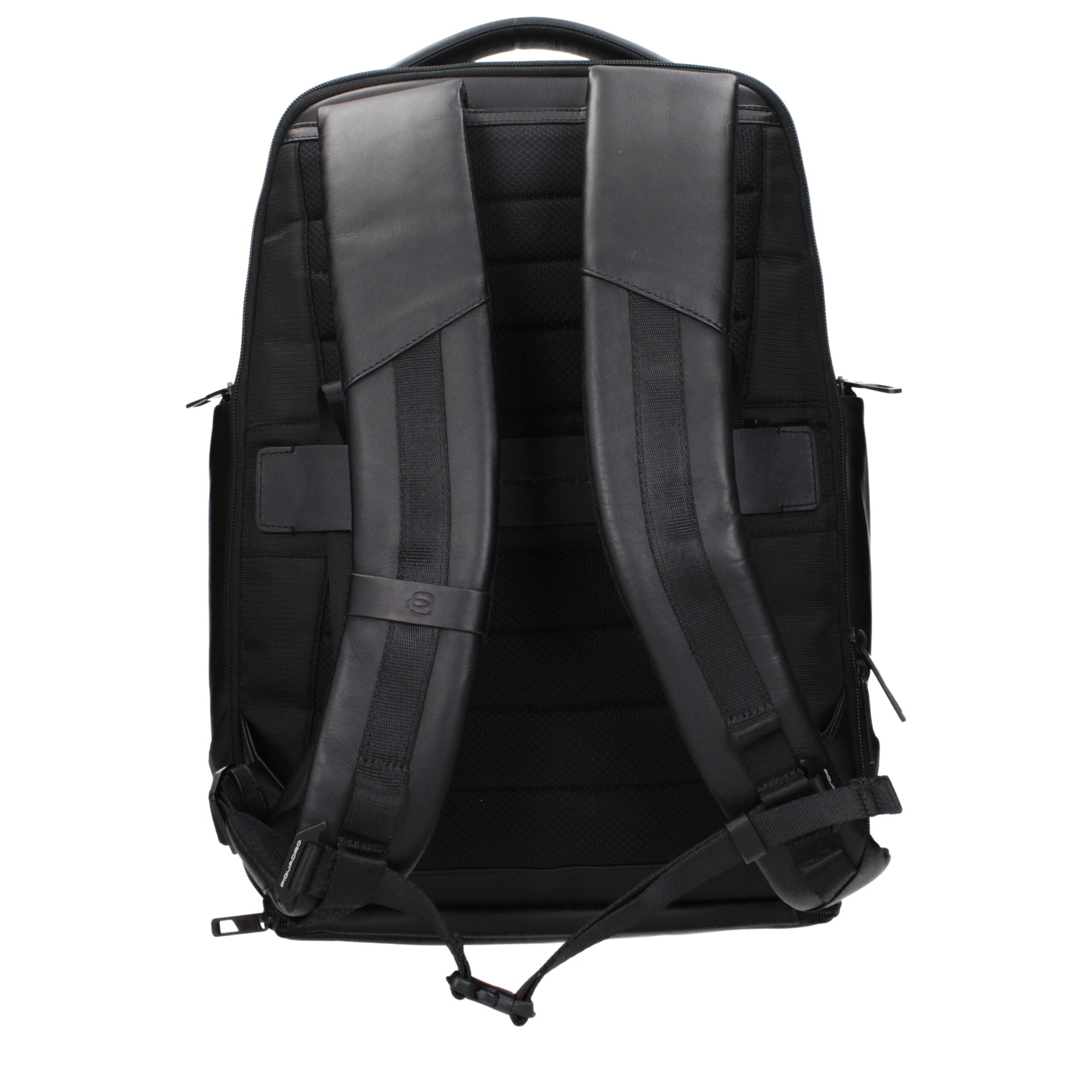 Black Leather Backpack