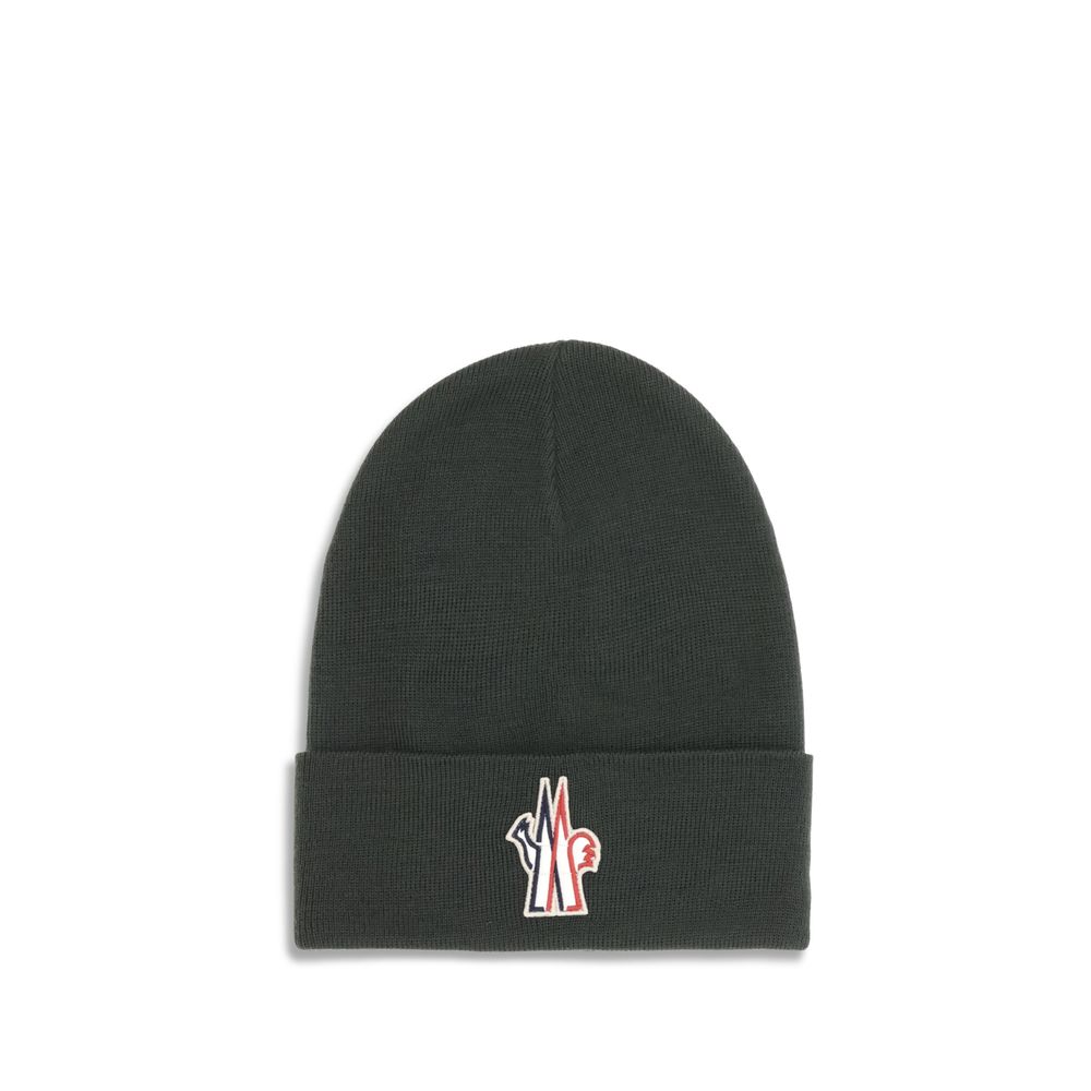 Black Fleece Wool Beanie