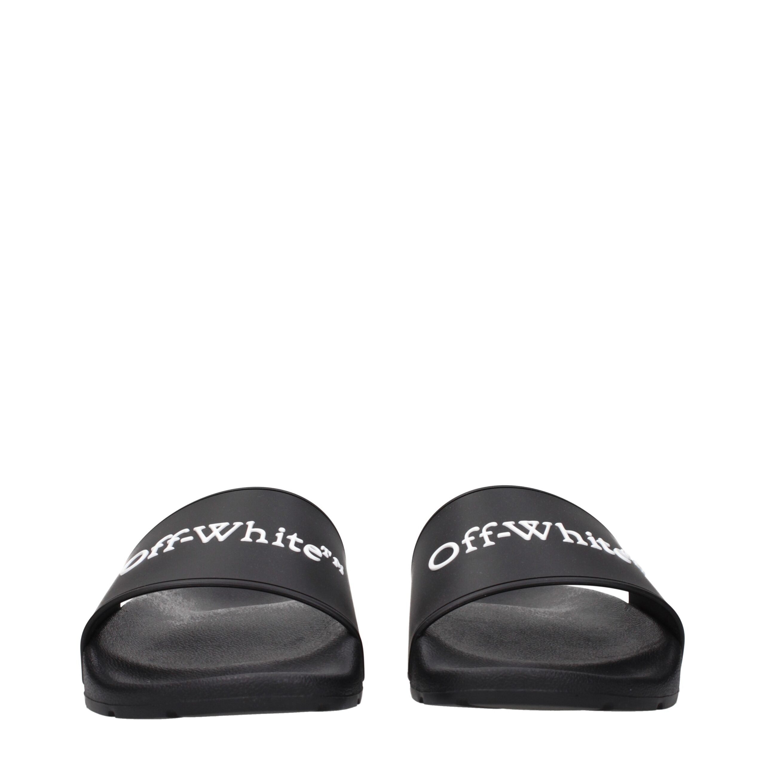 Black Cotton Slippers