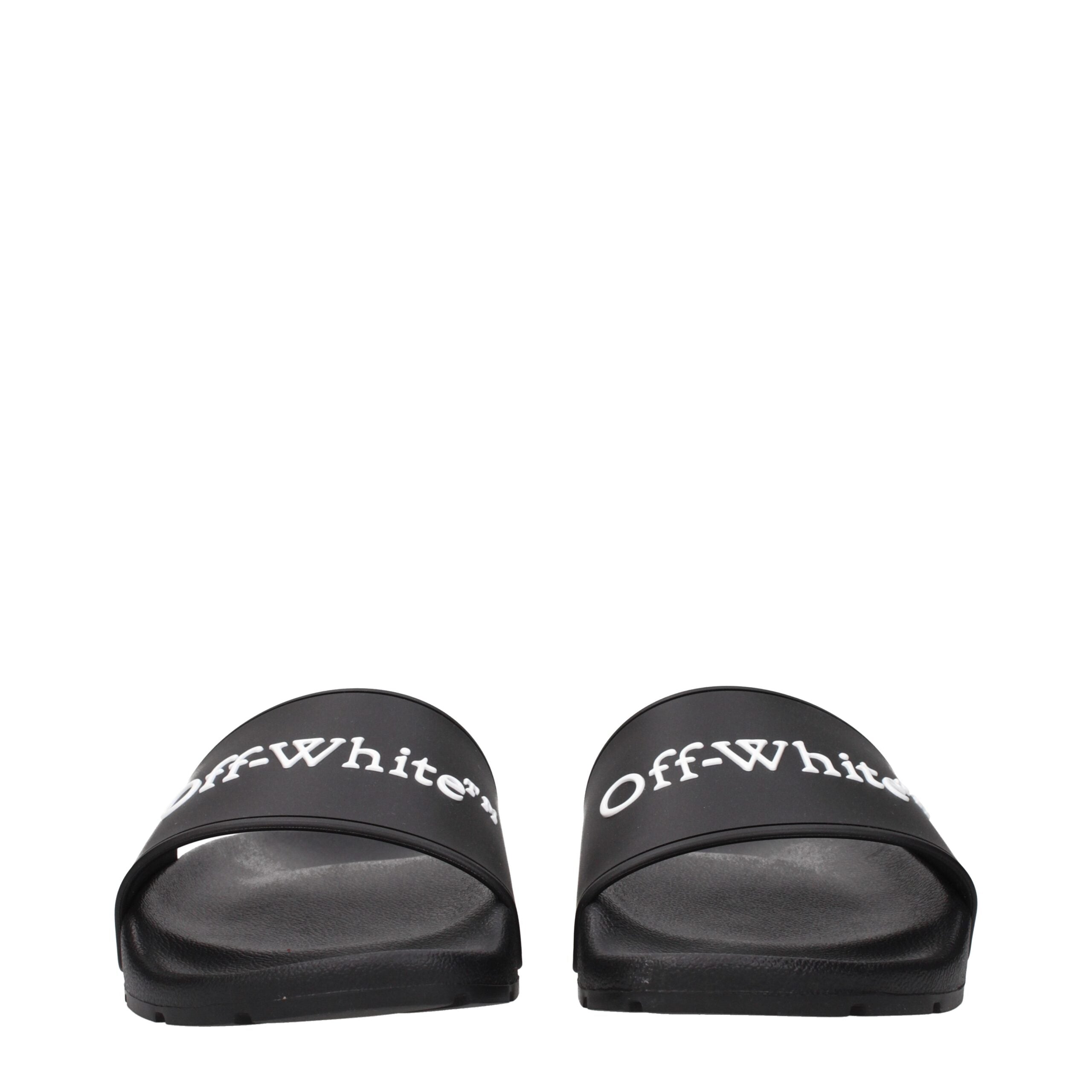 Black Cotton Slippers