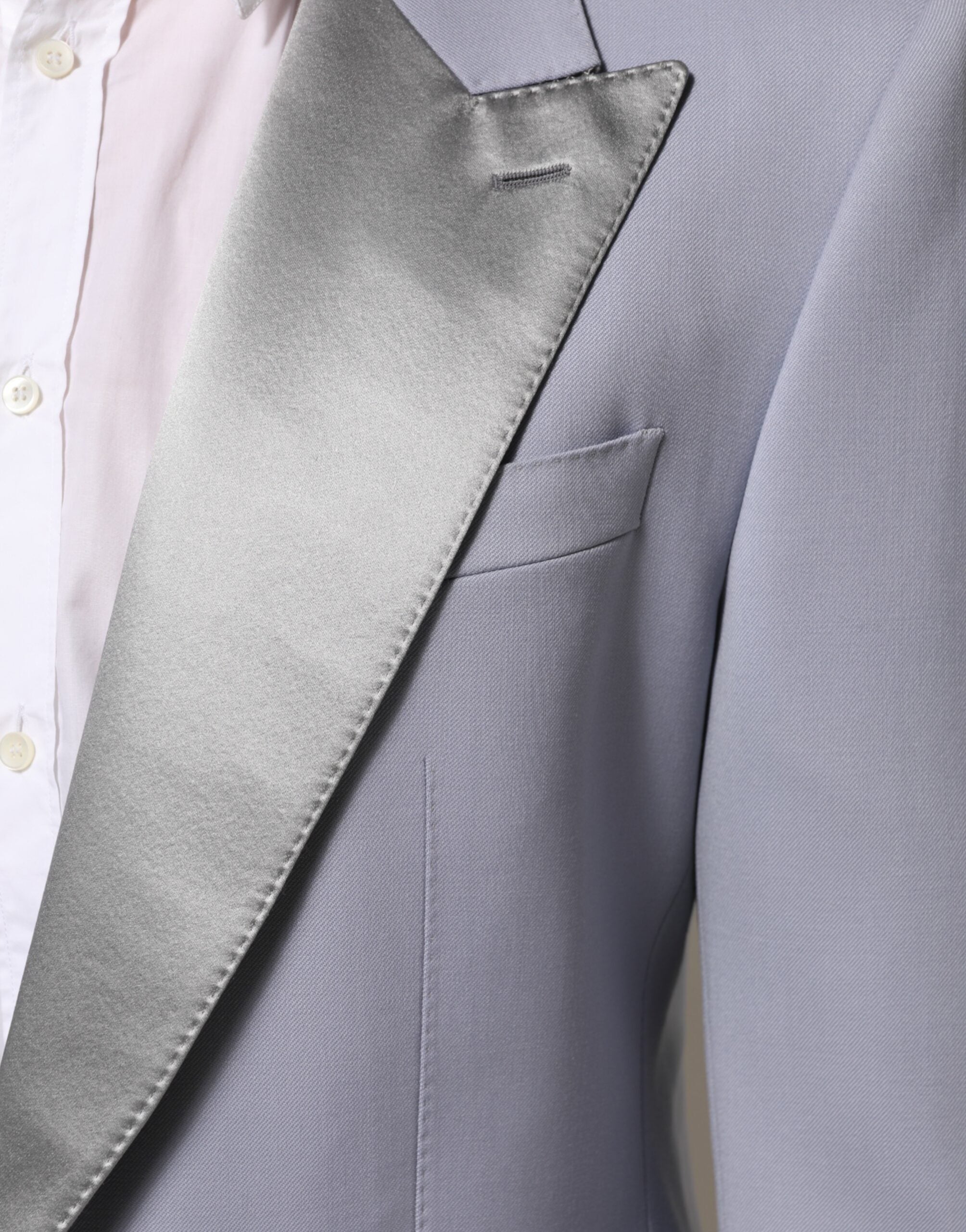 Gray Wool SICILIA 2 Buttons Men Suit Blazer