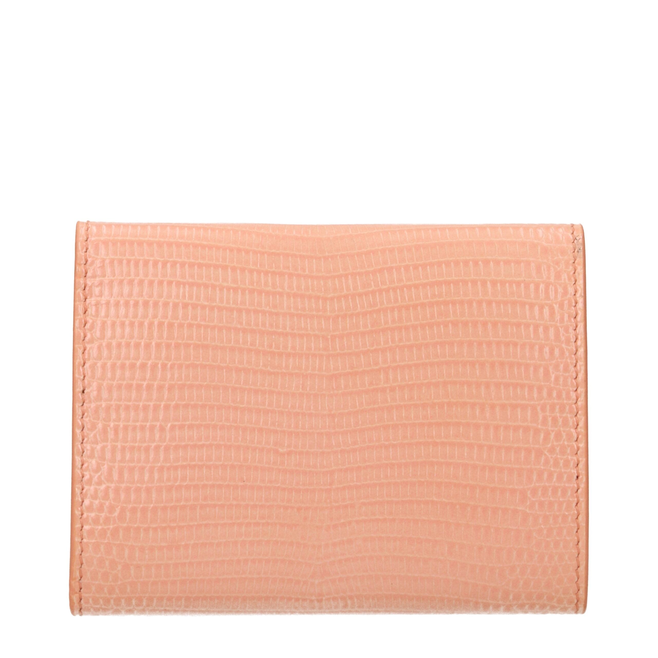 Pink Leather Wallet