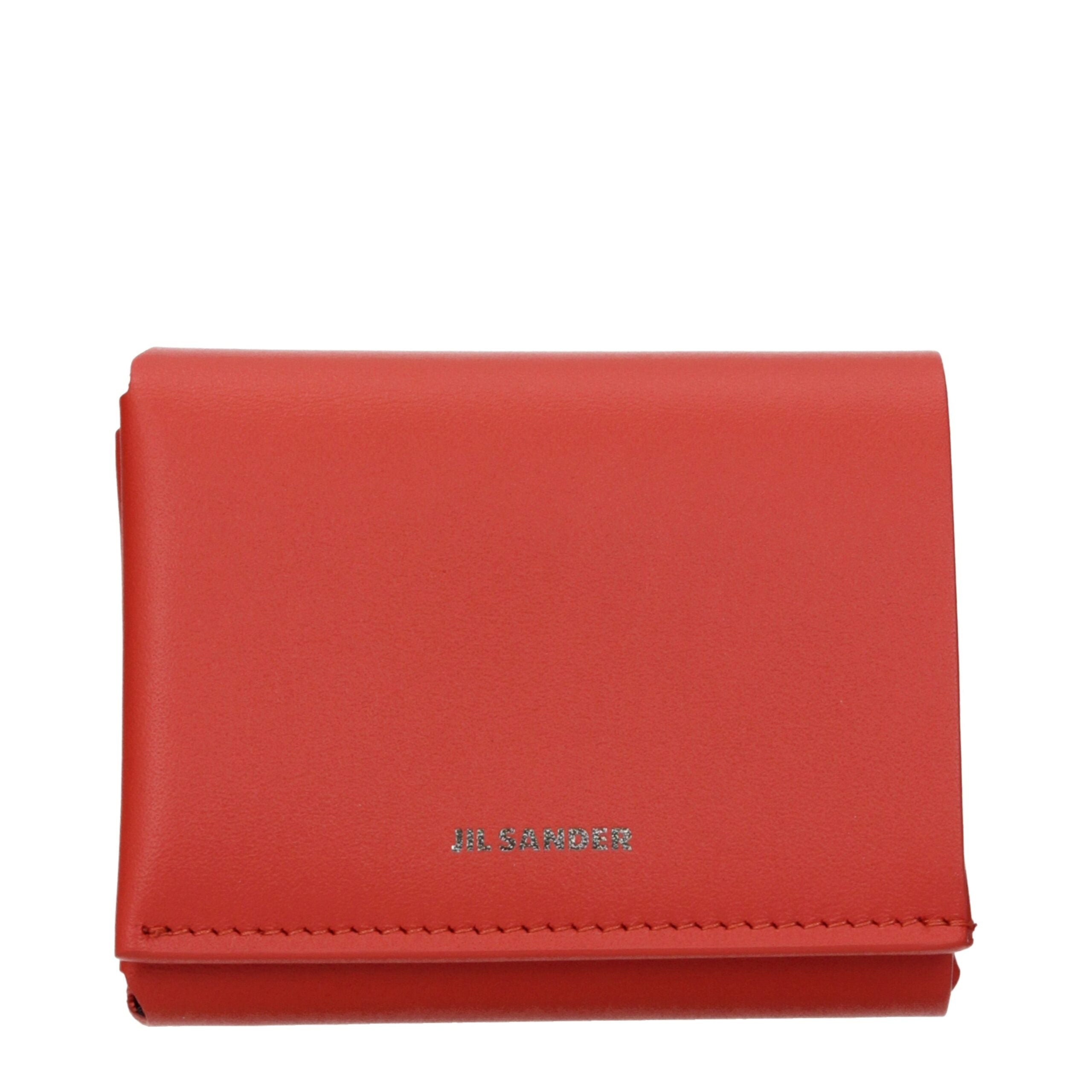 Red Leather Wallet