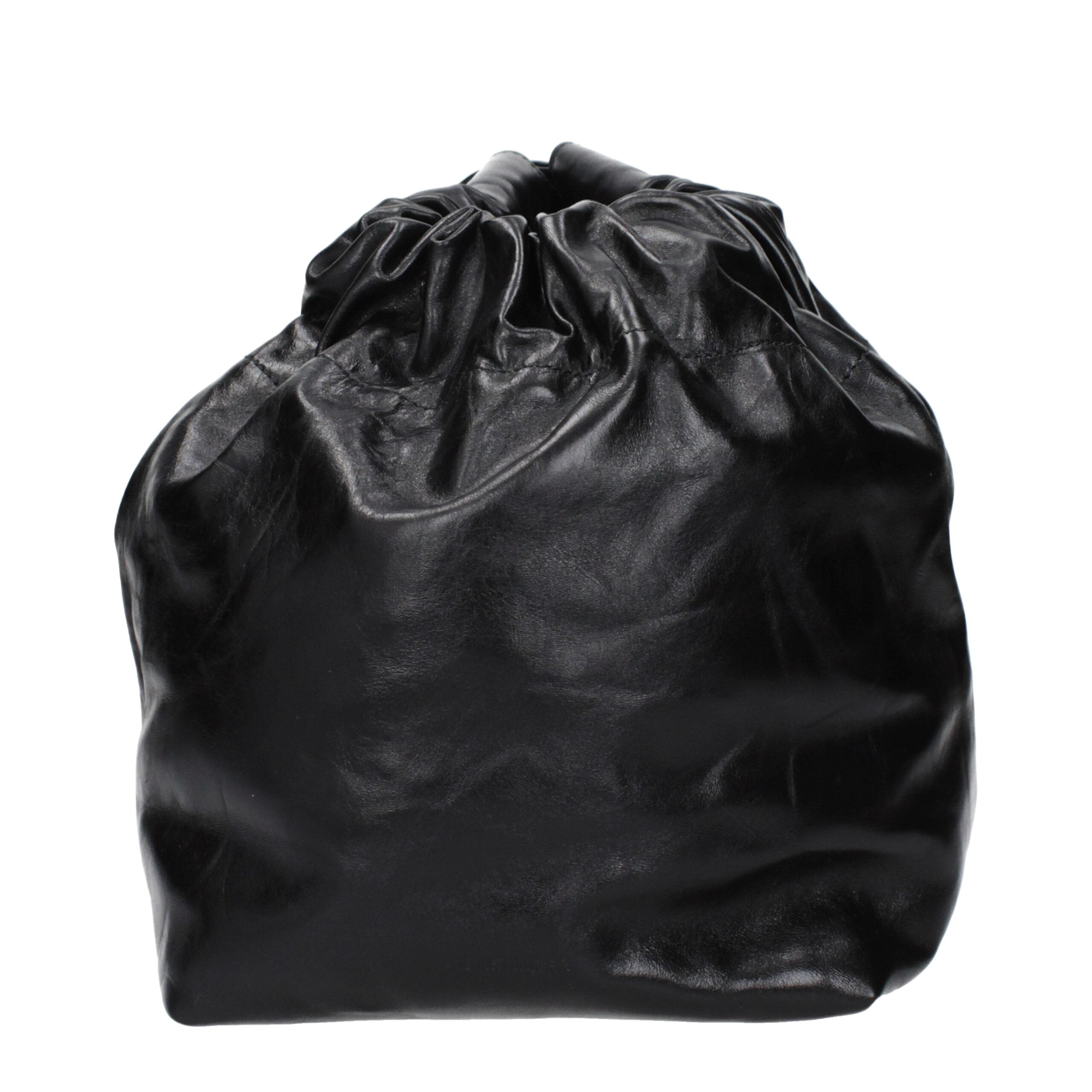 Black Leather Handbag