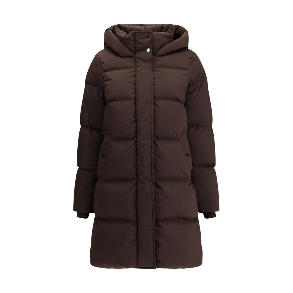 Brown Goose Down Parka