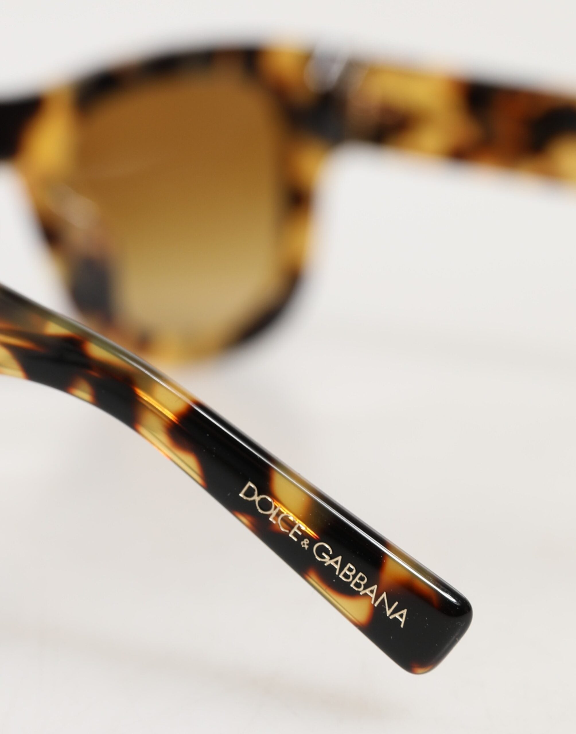 DG4379F White Tortoiseshell Gradient Acetate Shades Sunglasses