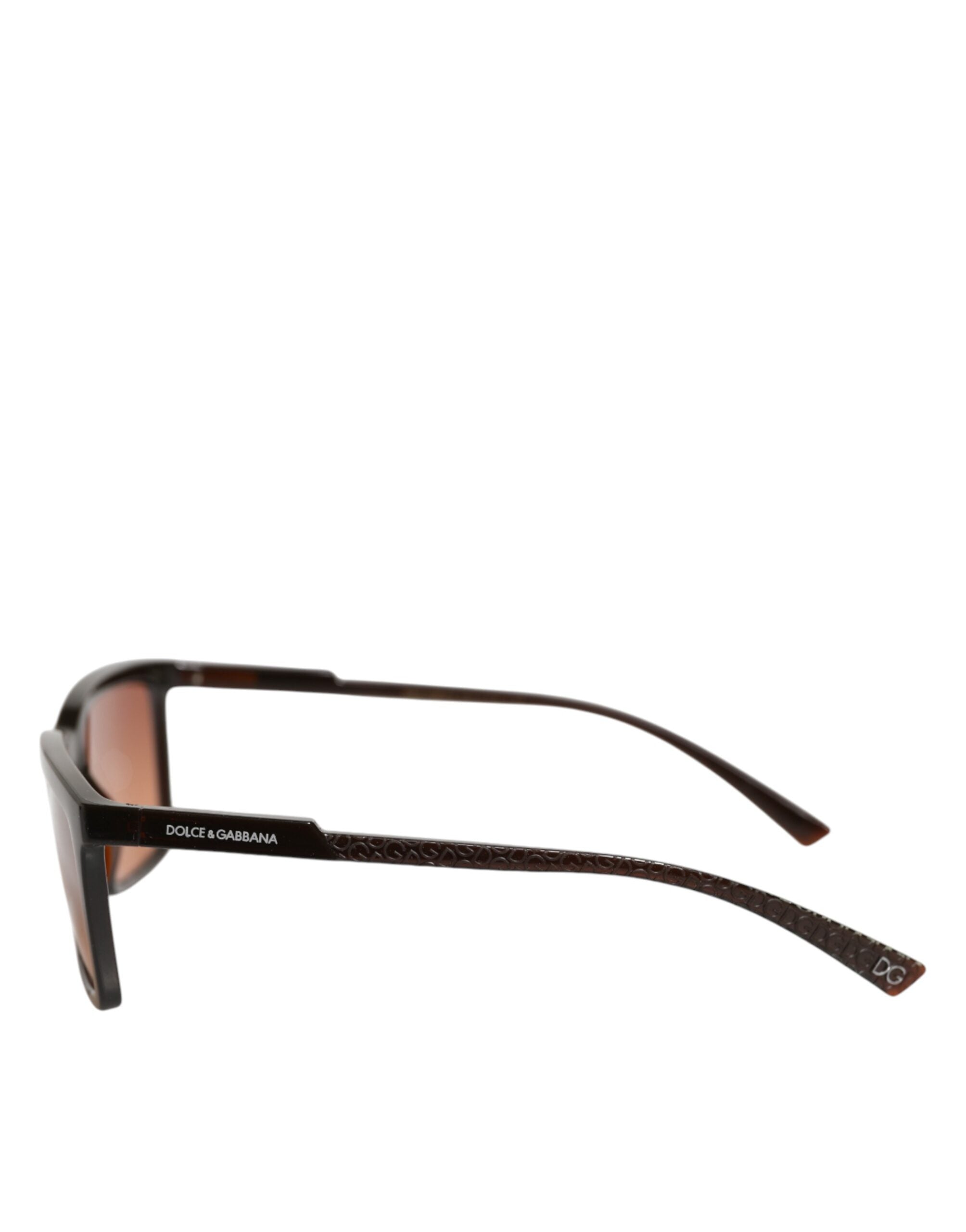 DG6151 Brown Unisex Square Lens Shades Eyewear Sunglasses