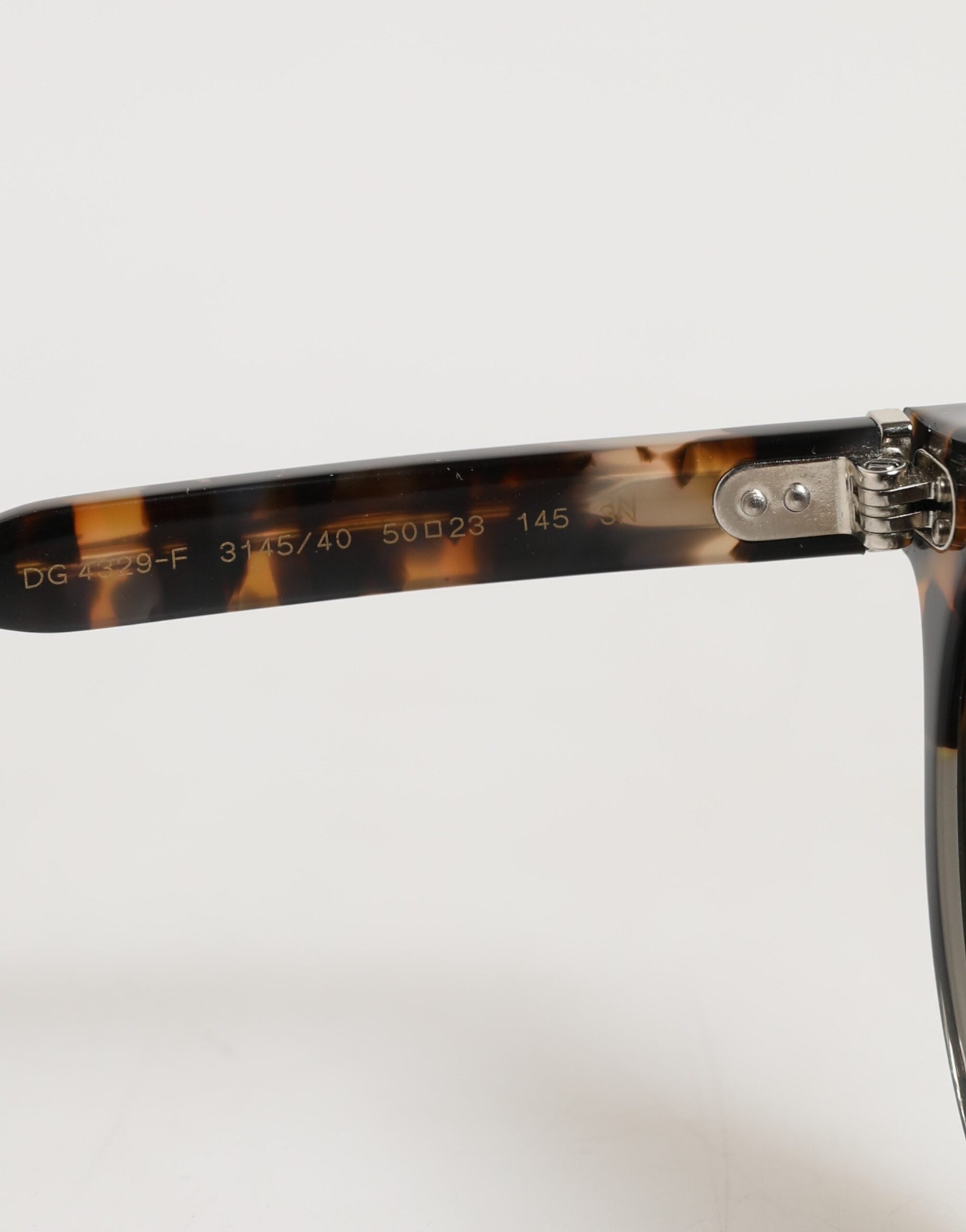 DG4334B Brown Tortoiseshell Round Frame Shades Sunglasses