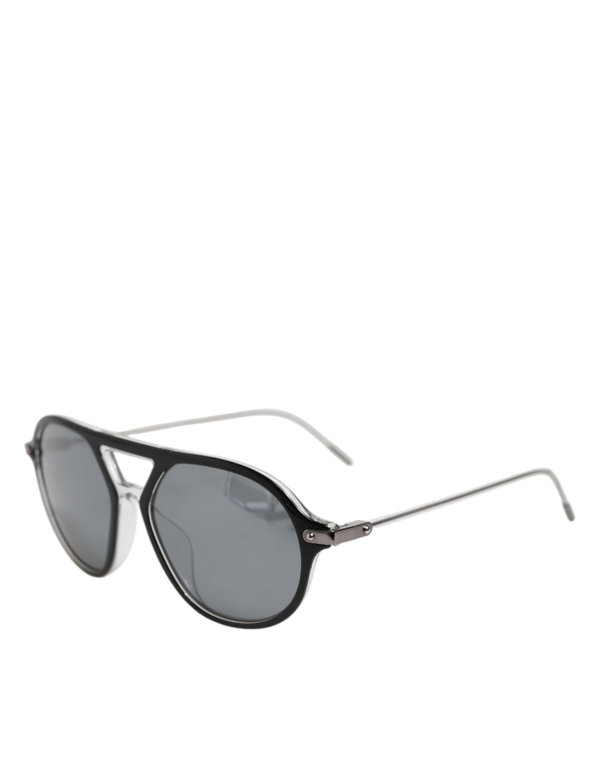 DG4343F Black Acetate Frame Pilot Shades Sunglasses