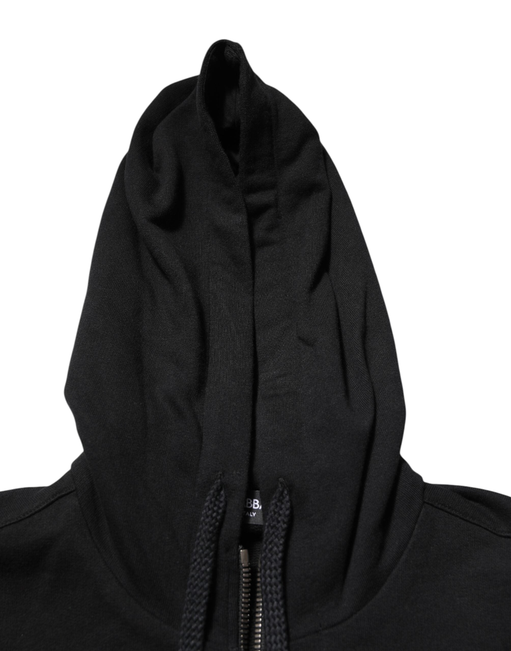 Sweater Black Cotton Hooded Men Sweatshirt Sweater