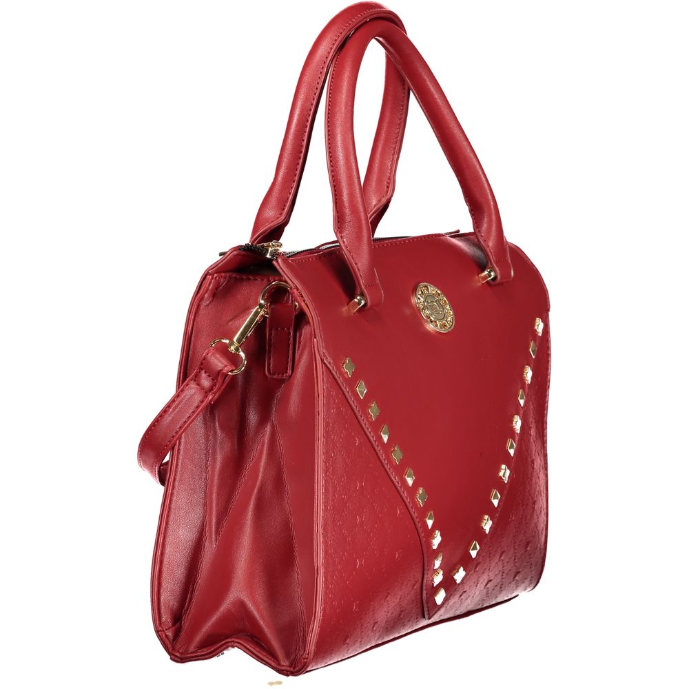 Red PVC Women Handbag