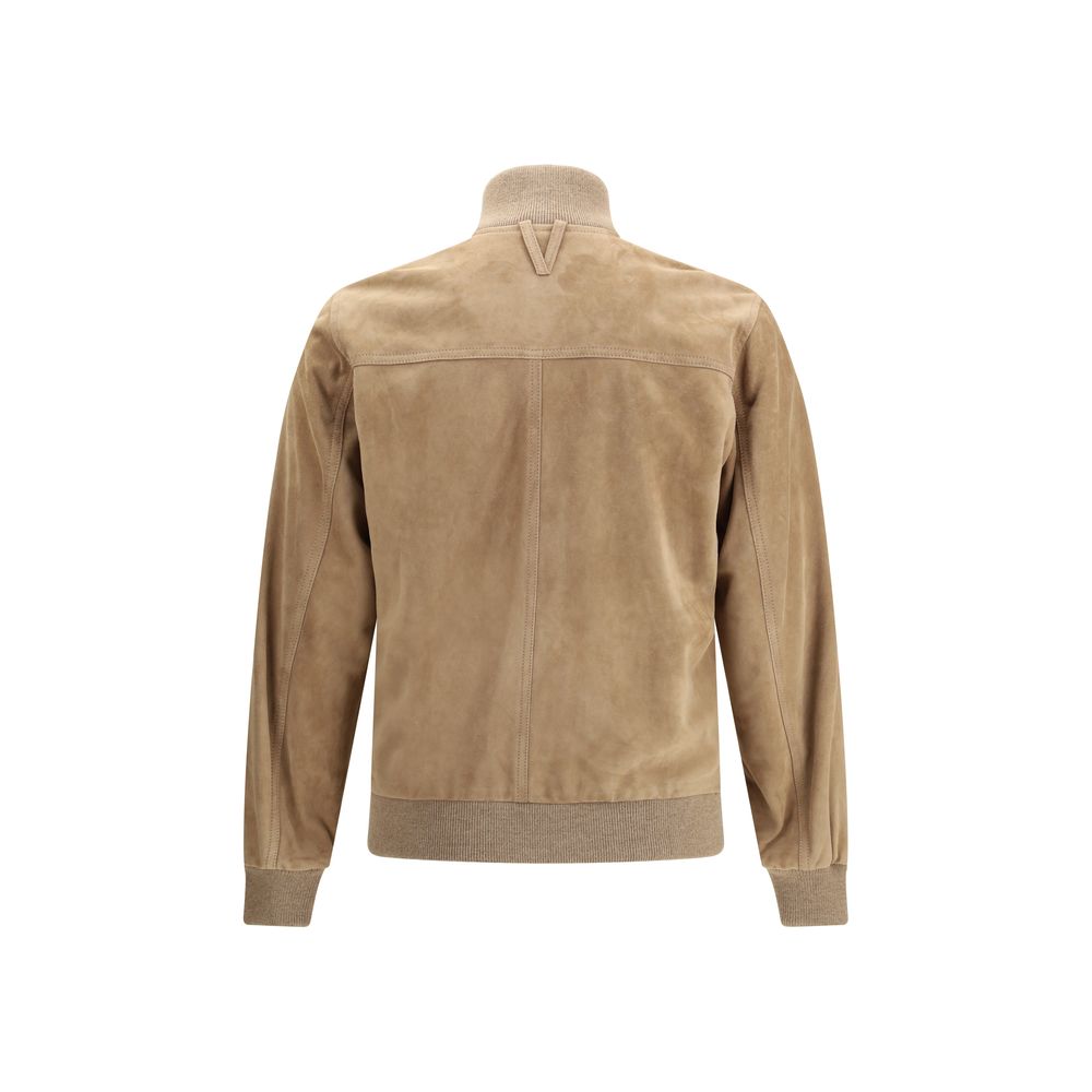 Beige Goatskin Clothing