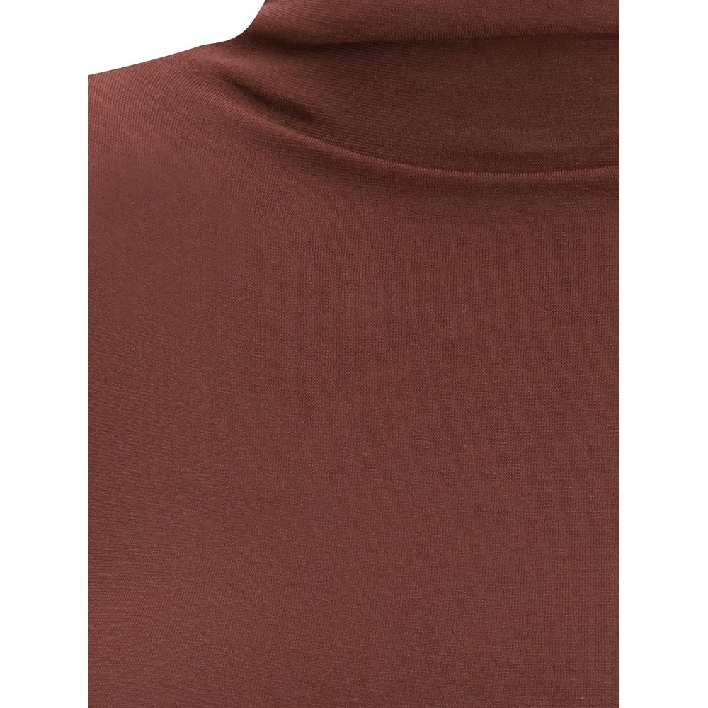 Bordeaux Polyamide Top