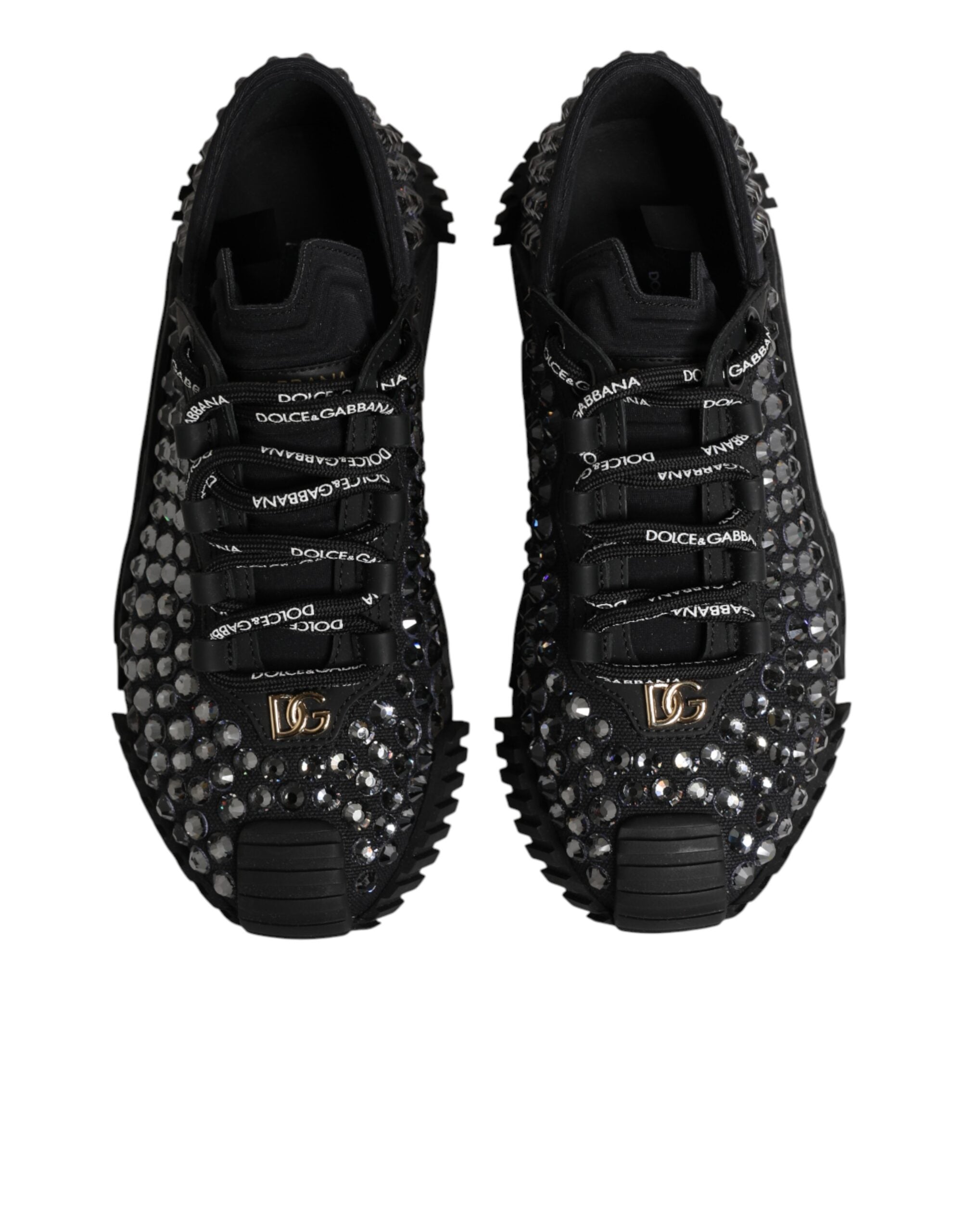 Shoes Black Embellished Low Top NS1 Sneakers Shoes