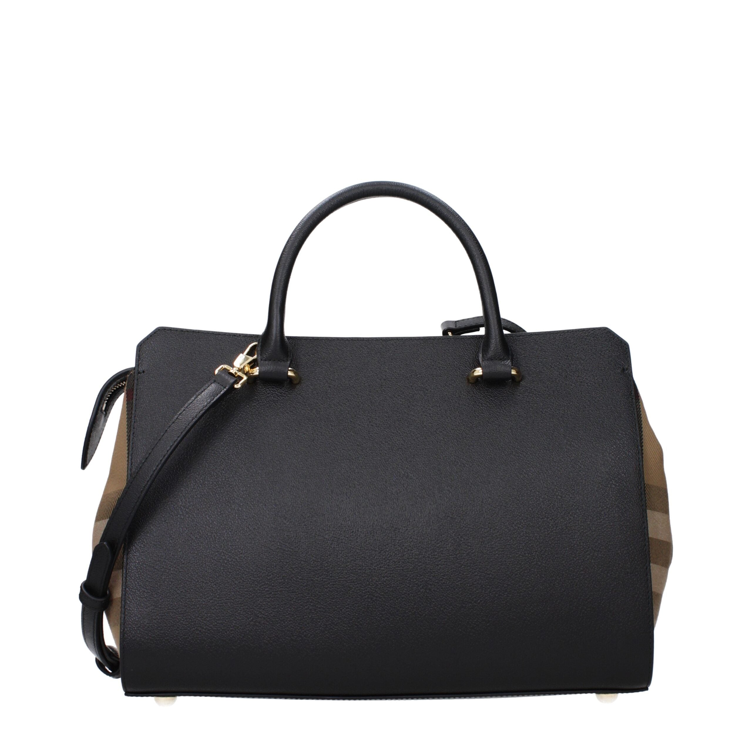 Black Leather Handbag