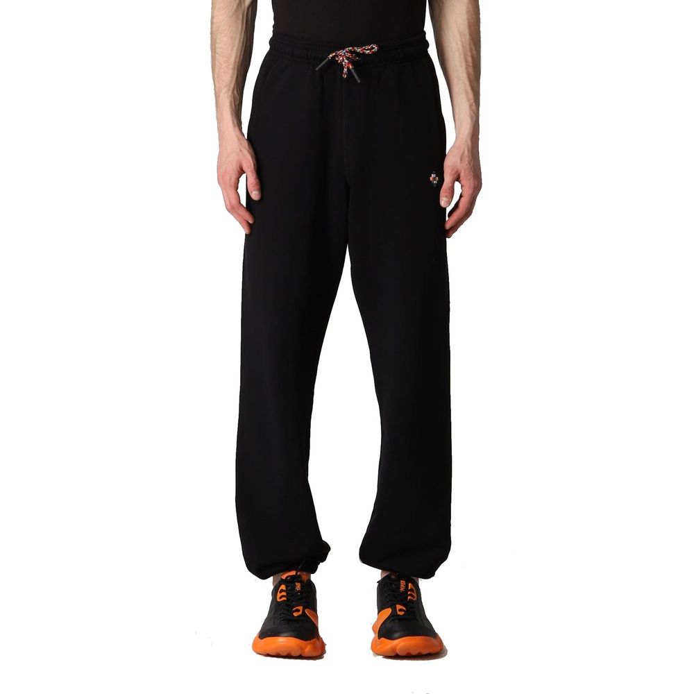 Black Cotton Joggers (Workout Pants)