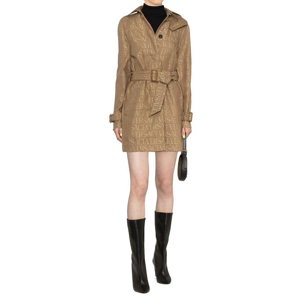 Beige Cotton Coat