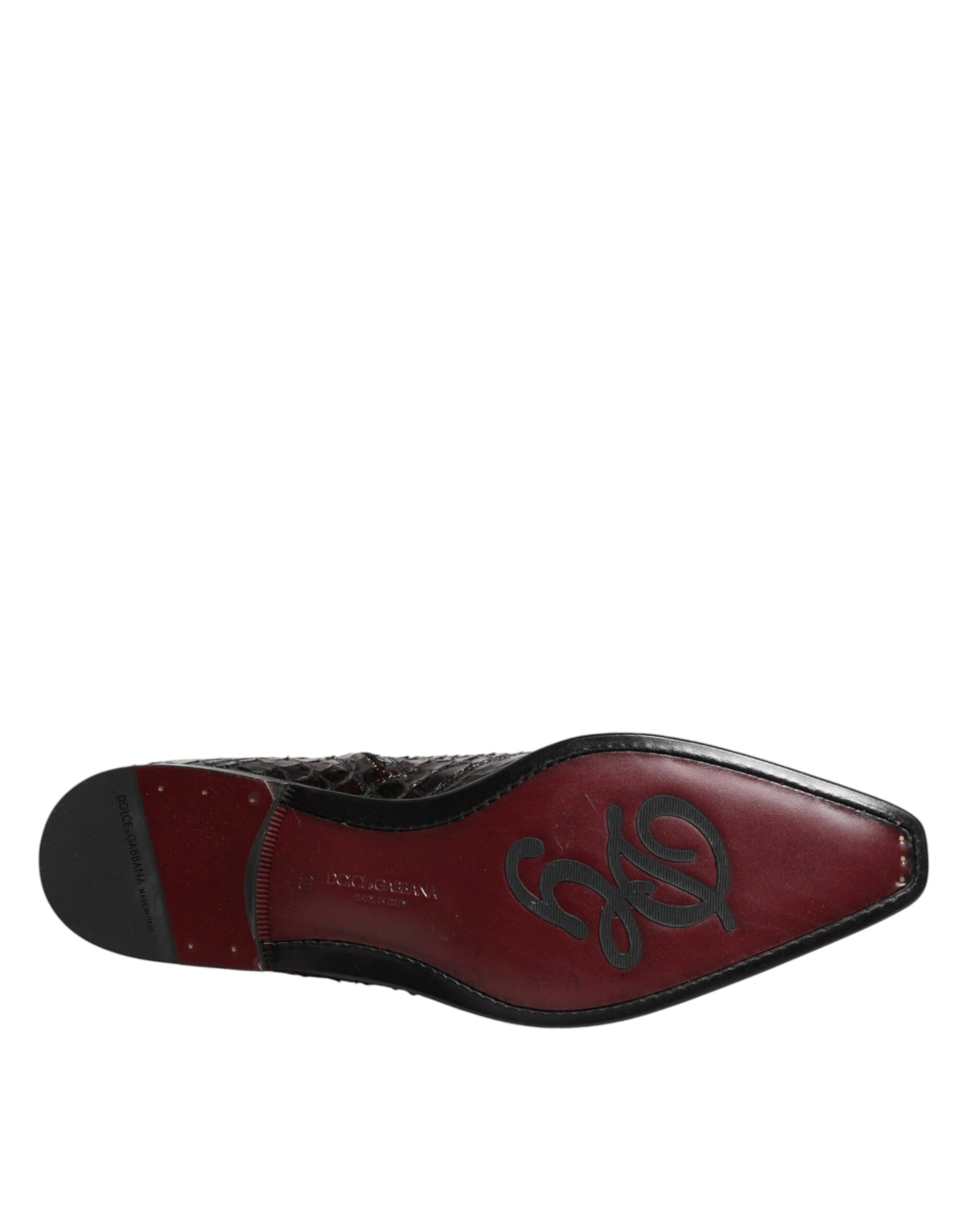 Bordeaux Chelsea Men Short Ankle Boots Shoes