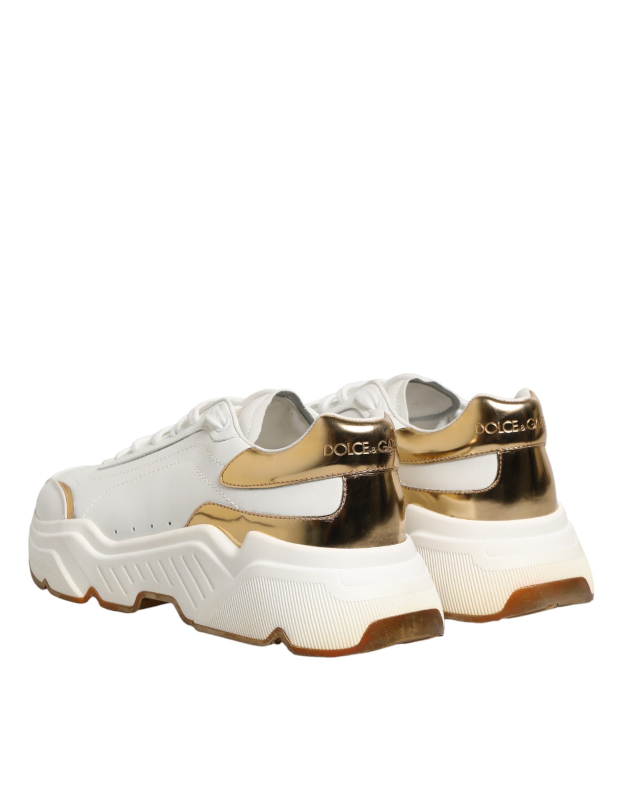 White Gold Daymaster Low Top Sneakers Shoes