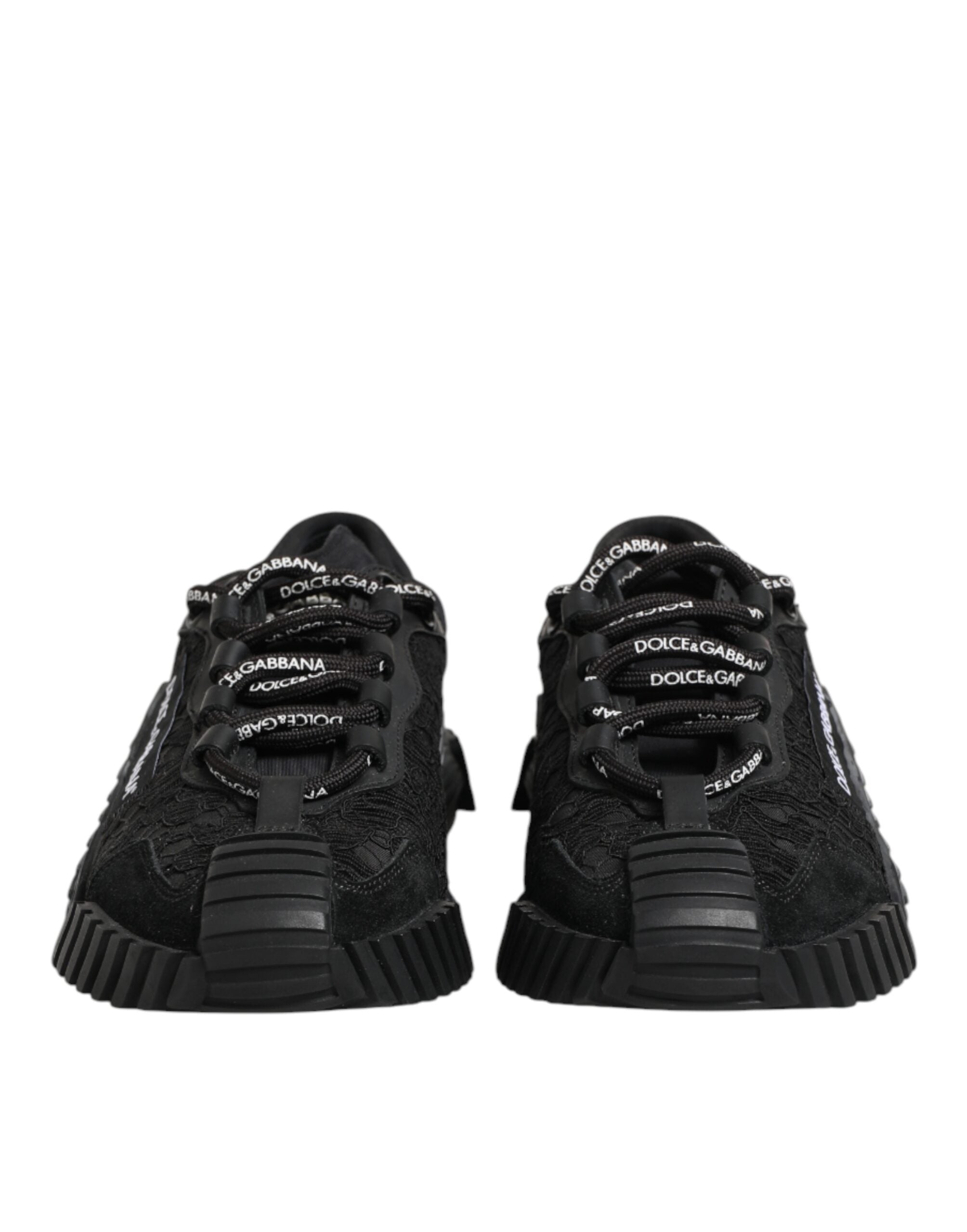 Black Logo Lace Low Top NS1 Sneakers Shoes