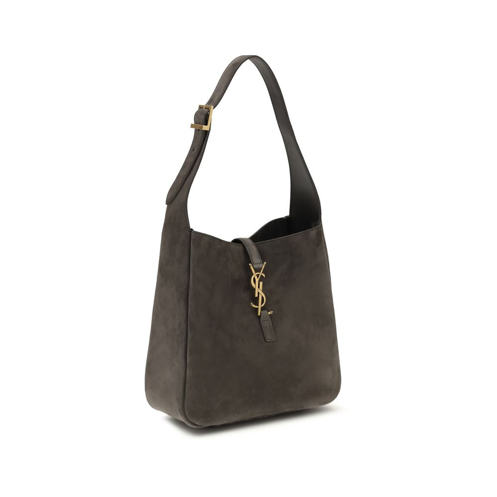 Gray Calf Leather Bos Taurus Shoulder Bag