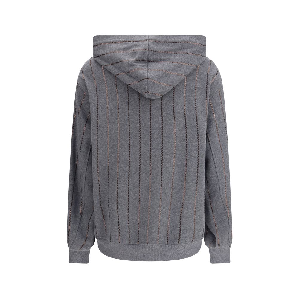 Gray Cotton Sweatshirt